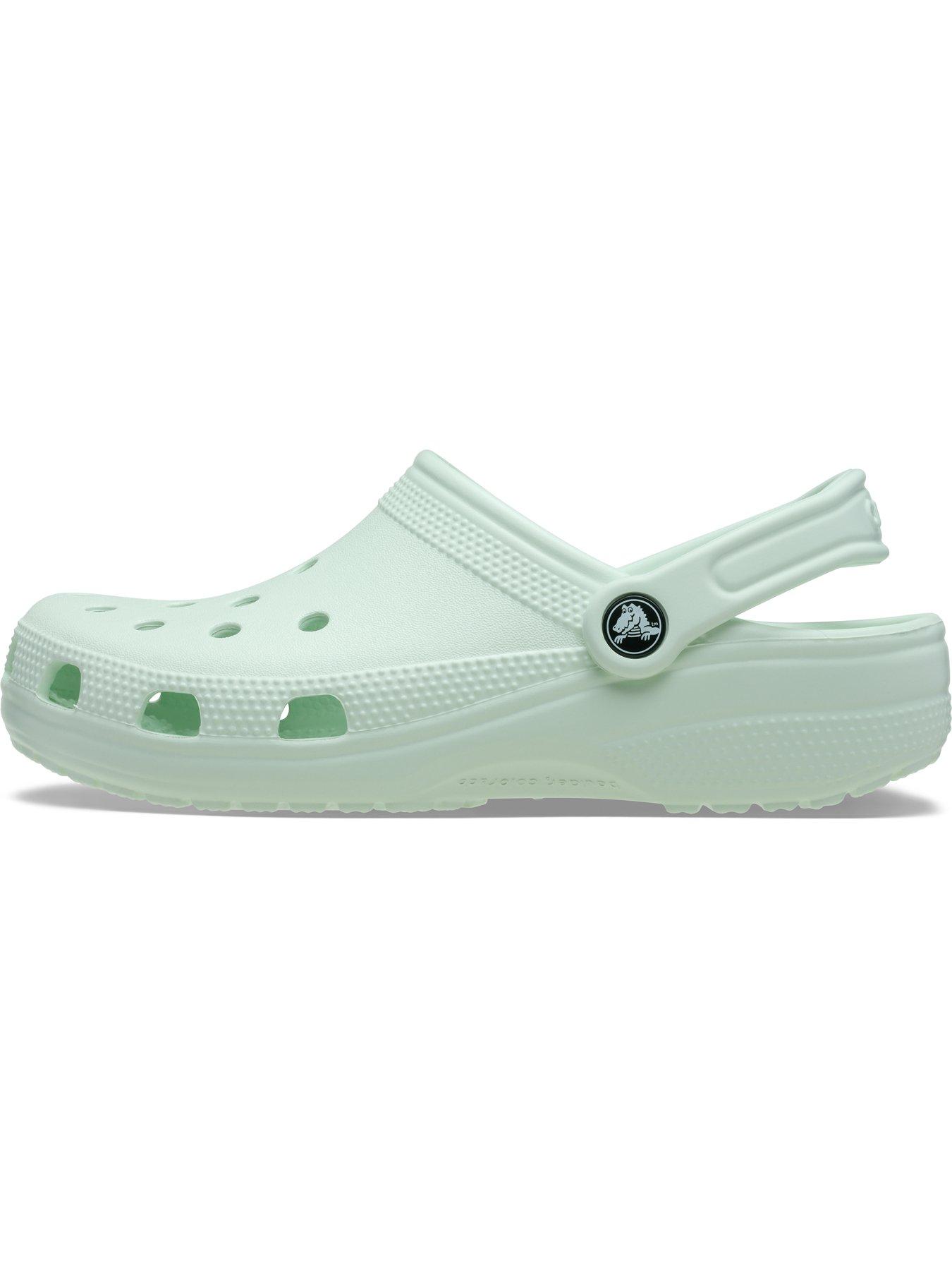 Image 6 of 7 of Crocs Mint Tint Classic Clog - Green
