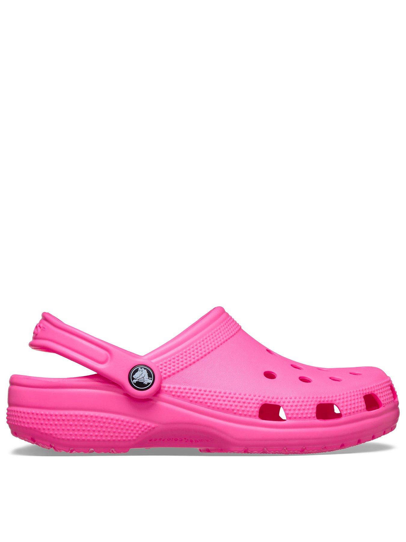 Image 1 of 6 of Crocs Punch Classic Clog - Pink
