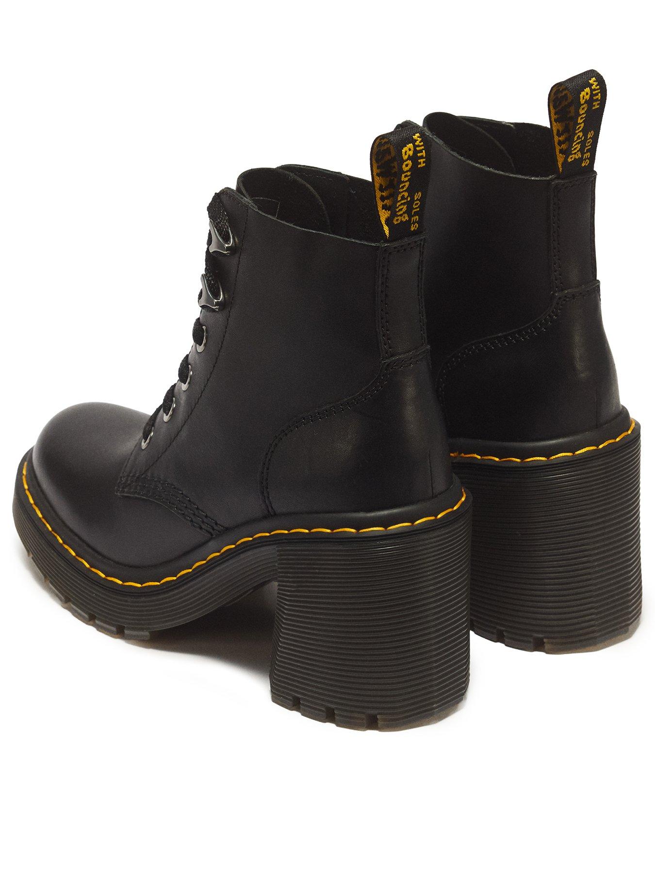 Image 3 of 7 of Dr Martens Jesy 6 Eye Boot - Black