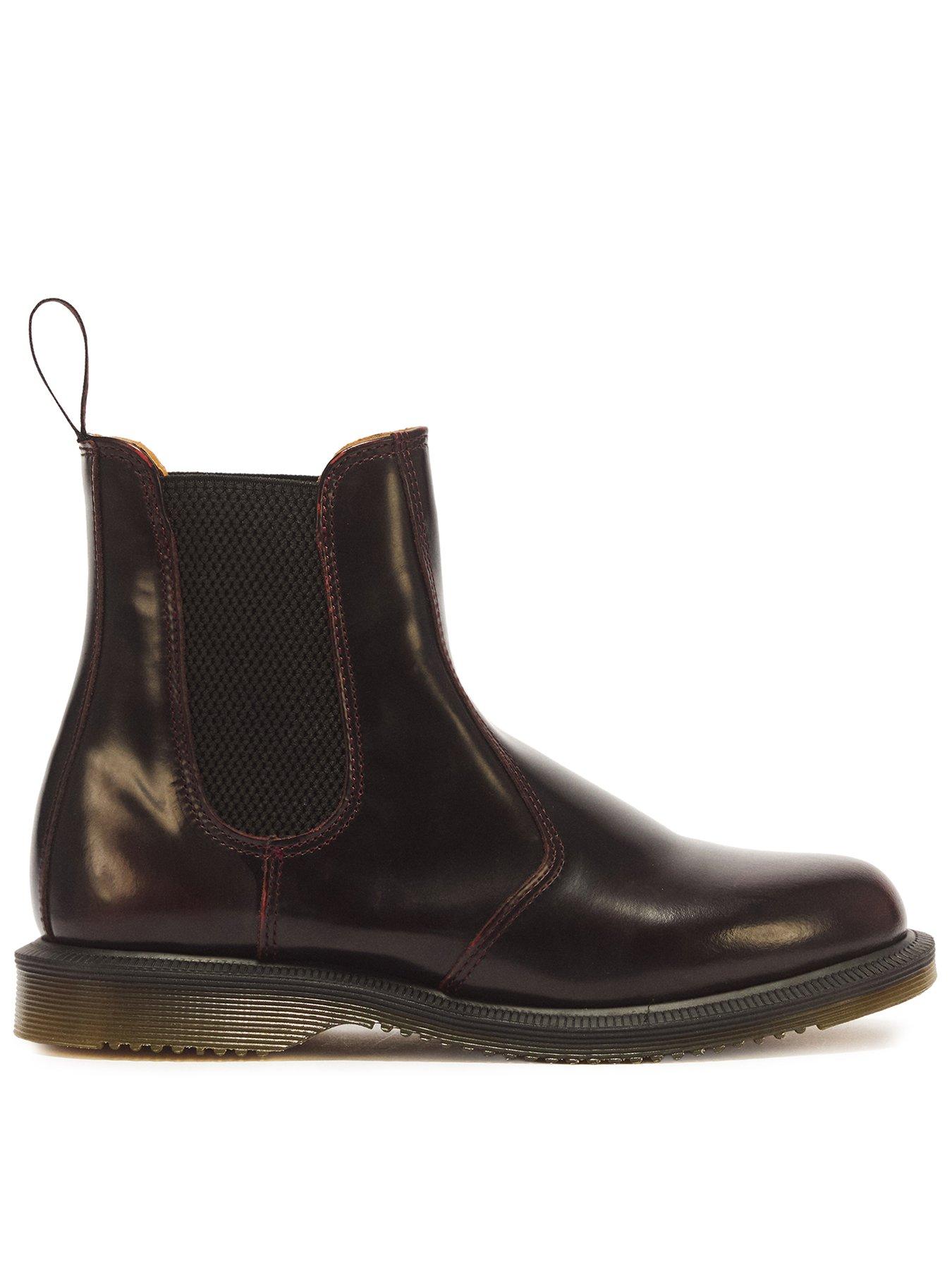 Dr Martens Flora Chelsea Boot - Deep Red