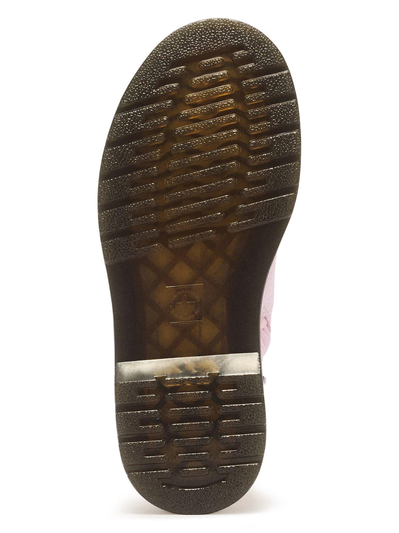 Image 5 of 6 of Dr Martens Junior 1460 8 Eye Patent Boot - Pink Quartz