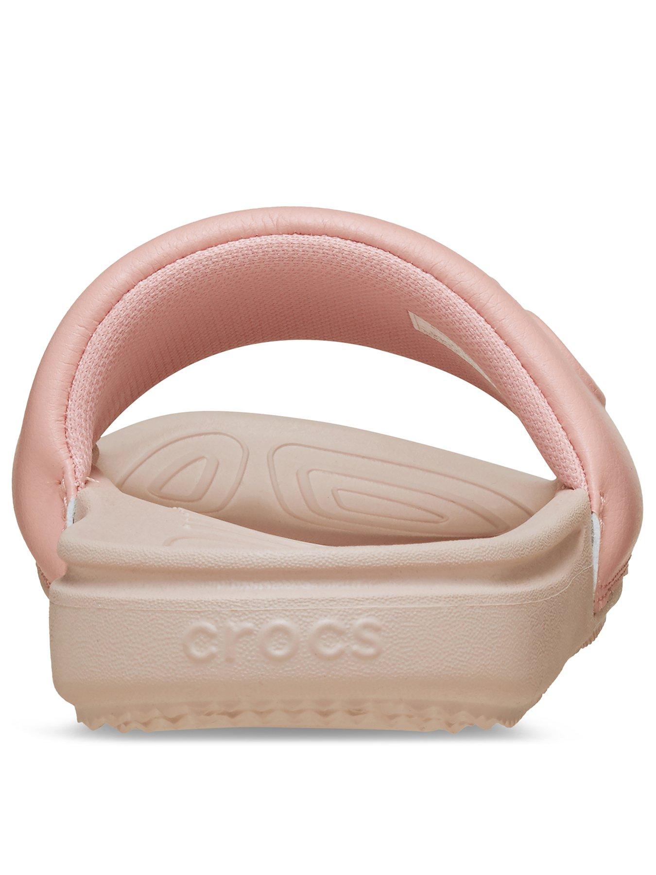 Image 3 of 6 of Crocs Powder All Day Sliders - Pink