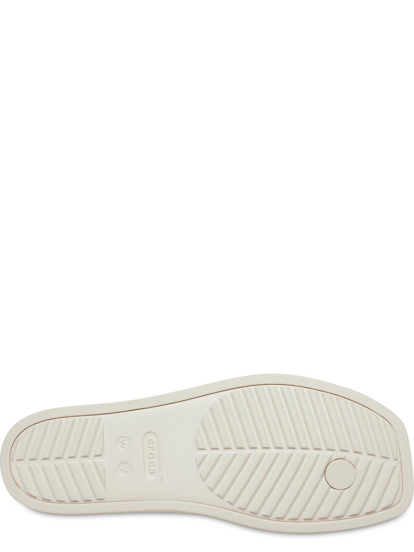 Image 5 of 6 of Crocs Miami Flip Flops - Cocoa Cream
