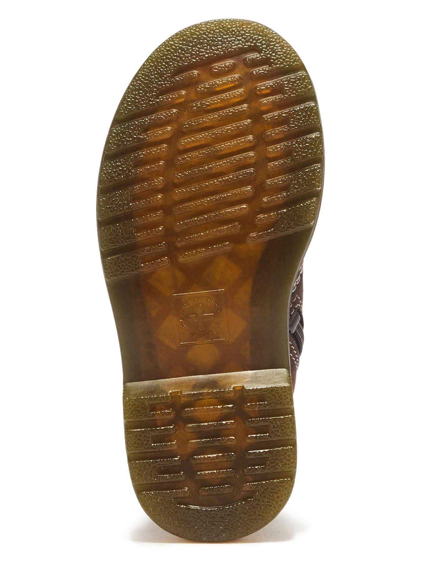 Image 5 of 7 of Dr Martens Toddler 1460 Pascal 8 Eye Nubuck Boot - Dark Brown