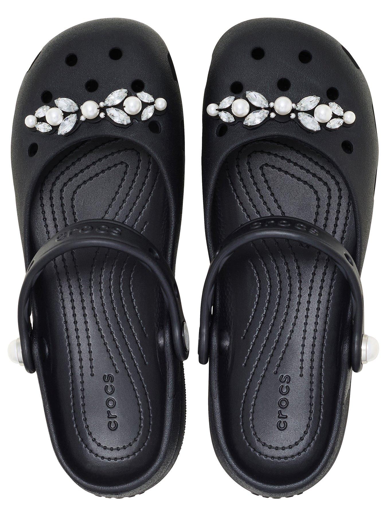 Image 4 of 6 of Crocs Classic Ballet Shoes - Black
