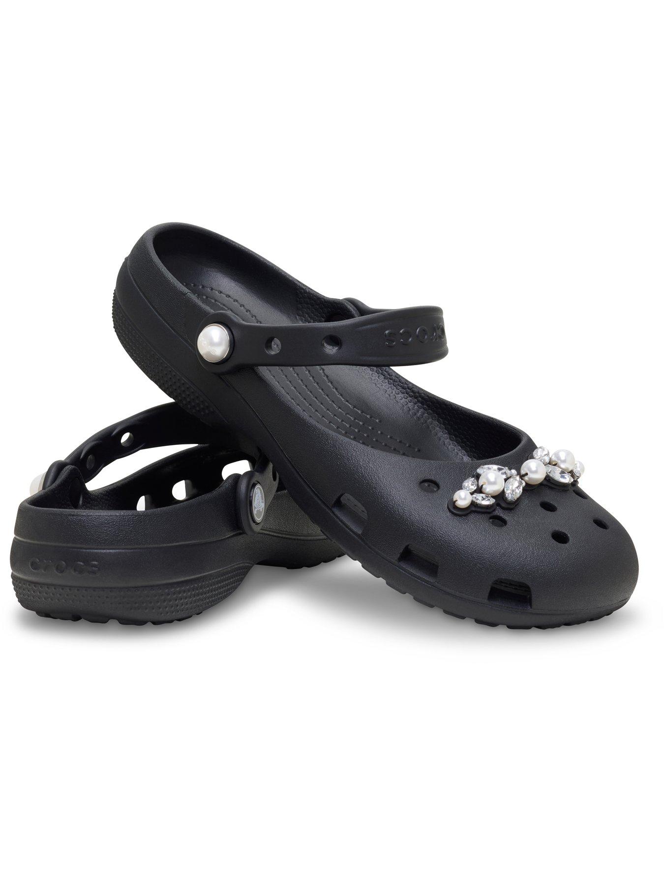 Image 6 of 6 of Crocs Classic Ballet Shoes - Black