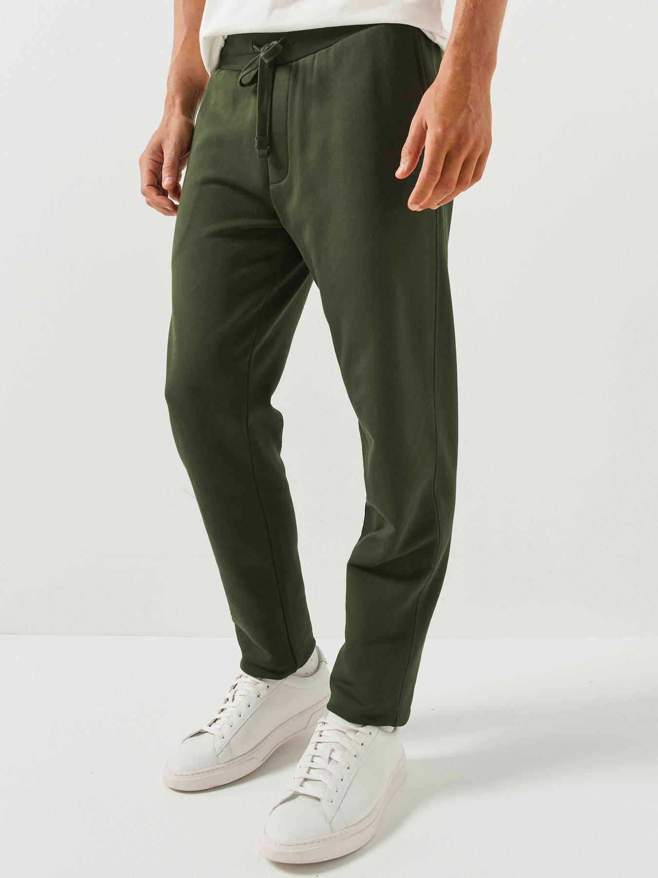 Hackett Heritage H Small Logo Joggers - Dark Green