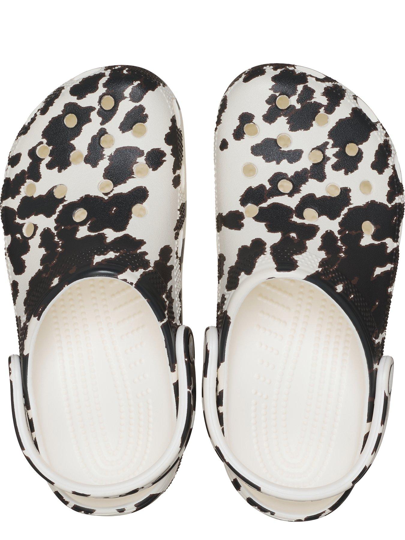 Image 4 of 6 of Crocs Classic Pop Animal Clog - Chalk/multi