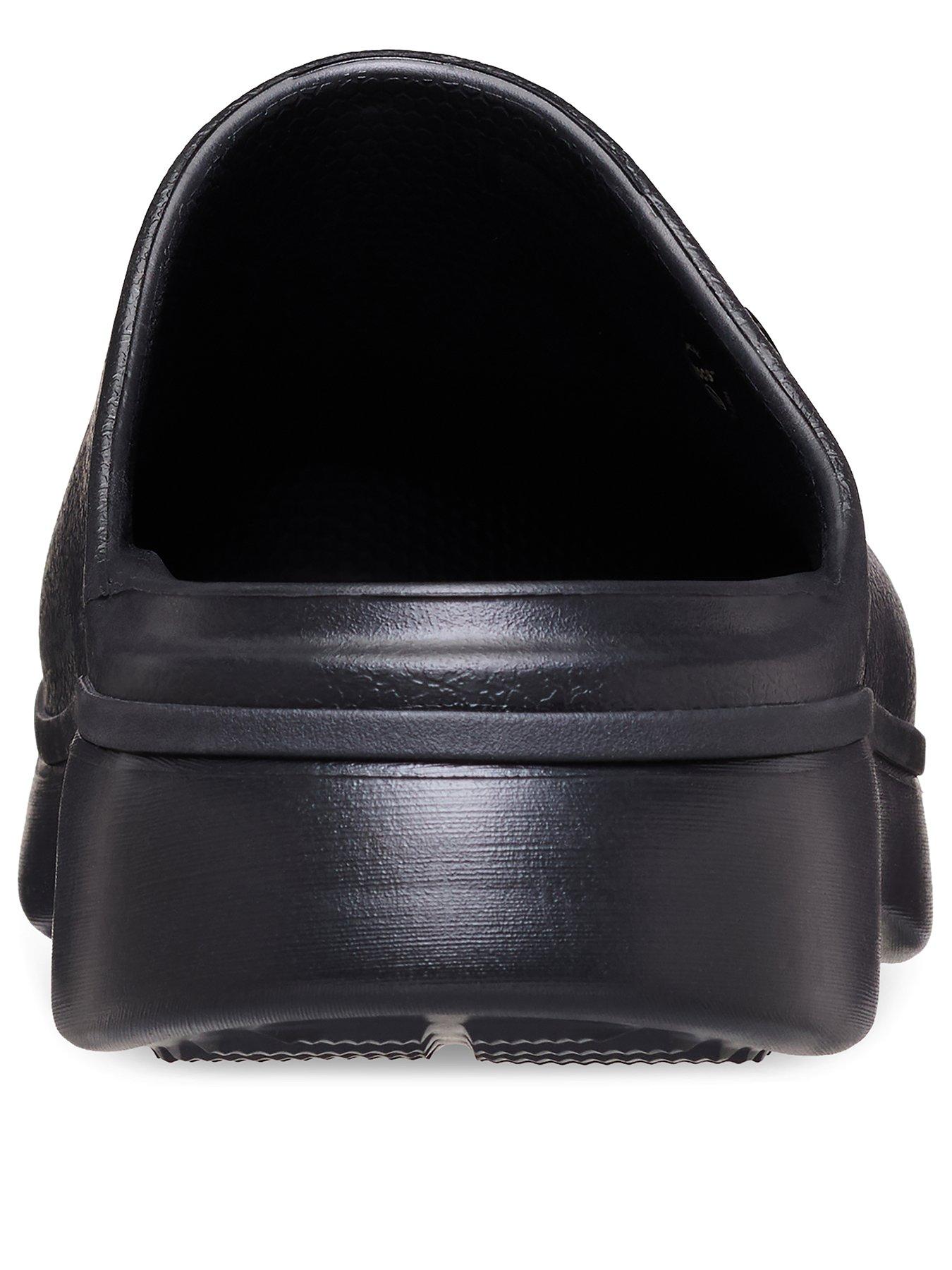 Image 3 of 6 of Crocs Dylan Notched Clogs - Black