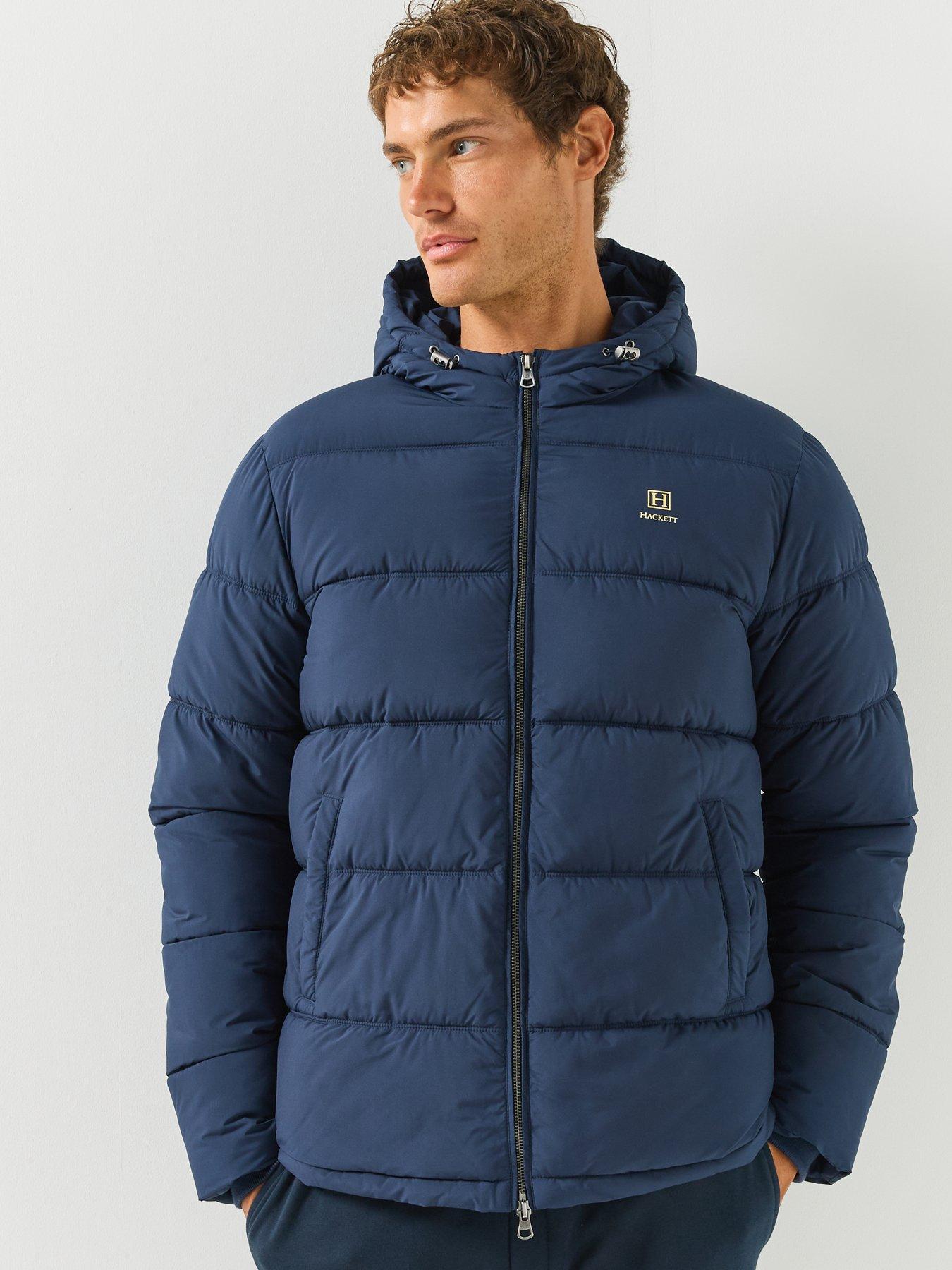 Image 5 of 6 of Hackett Heritage Padded Jacket - Navy