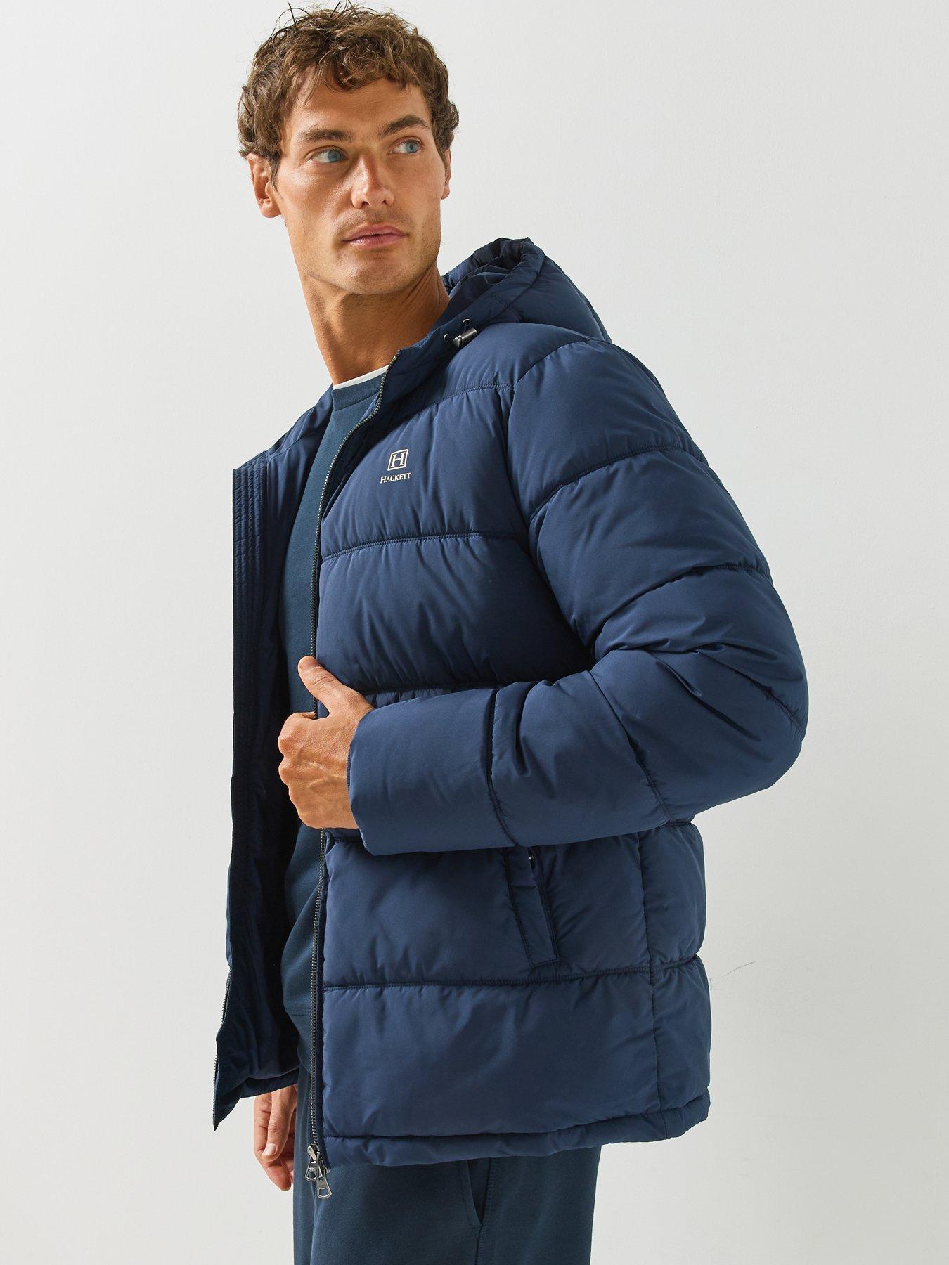 Image 6 of 6 of Hackett Heritage Padded Jacket - Navy