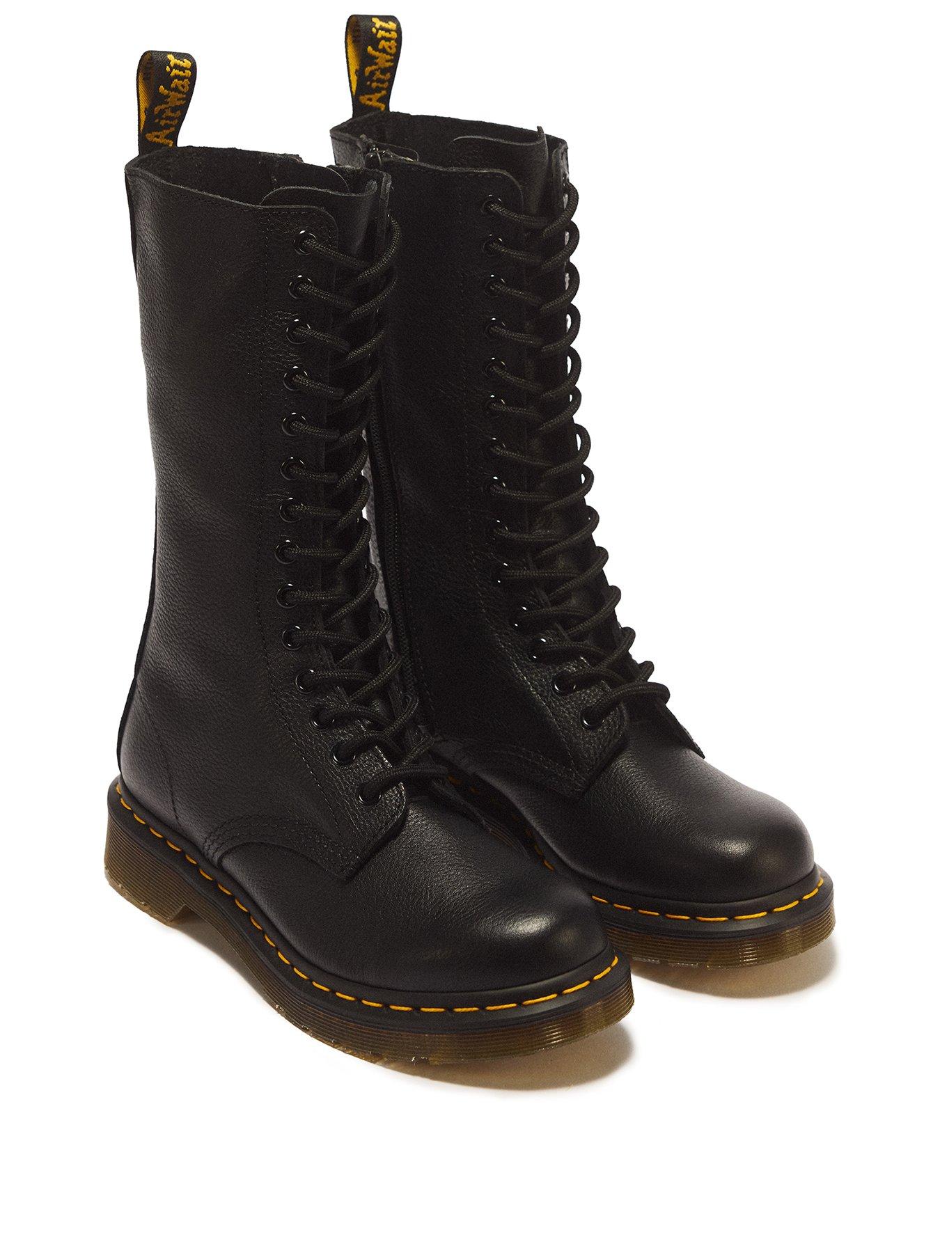 Image 2 of 7 of Dr Martens 1b99 14 Eye Zip Boot - Black