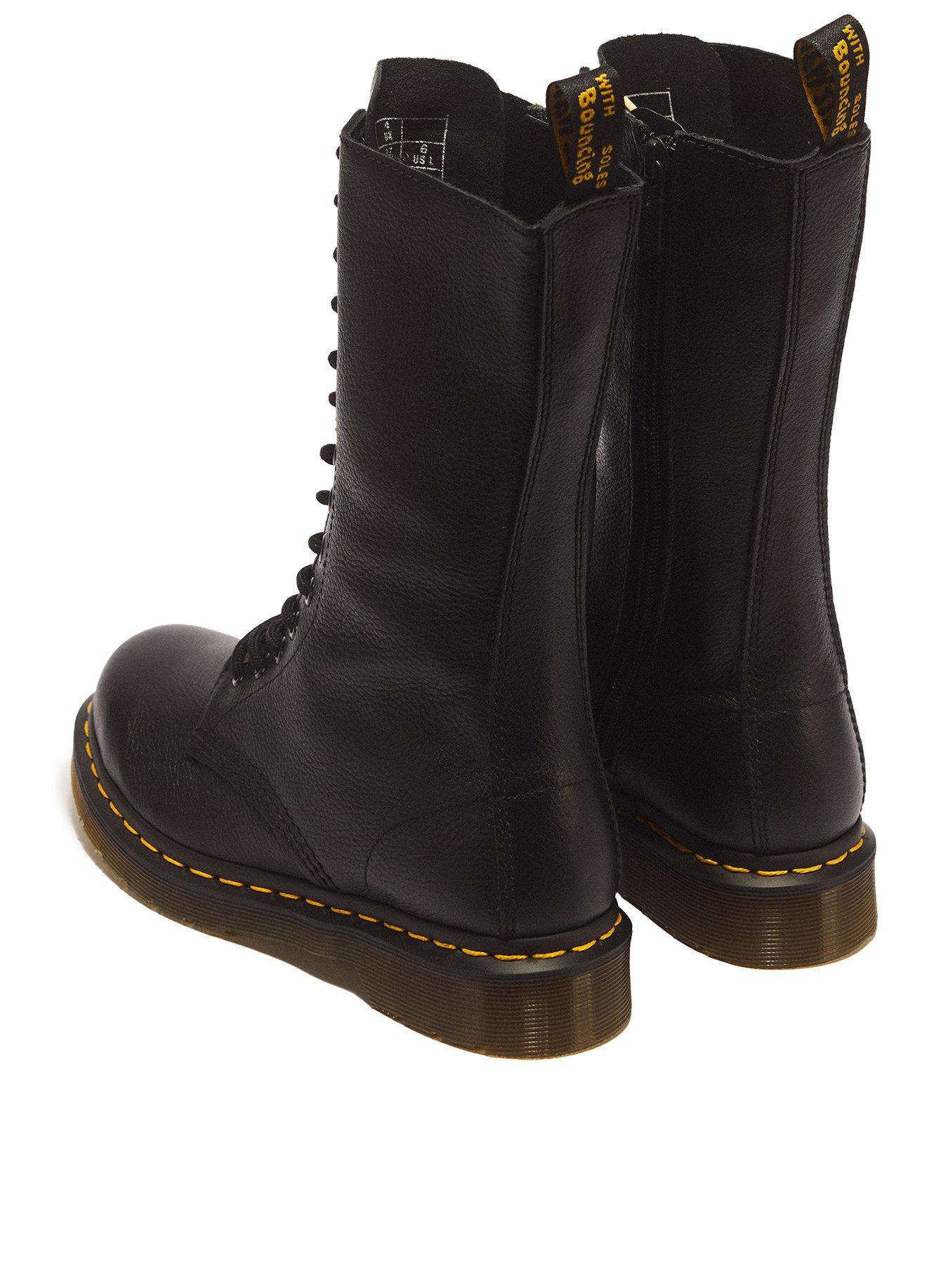 Image 3 of 7 of Dr Martens 1b99 14 Eye Zip Boot - Black