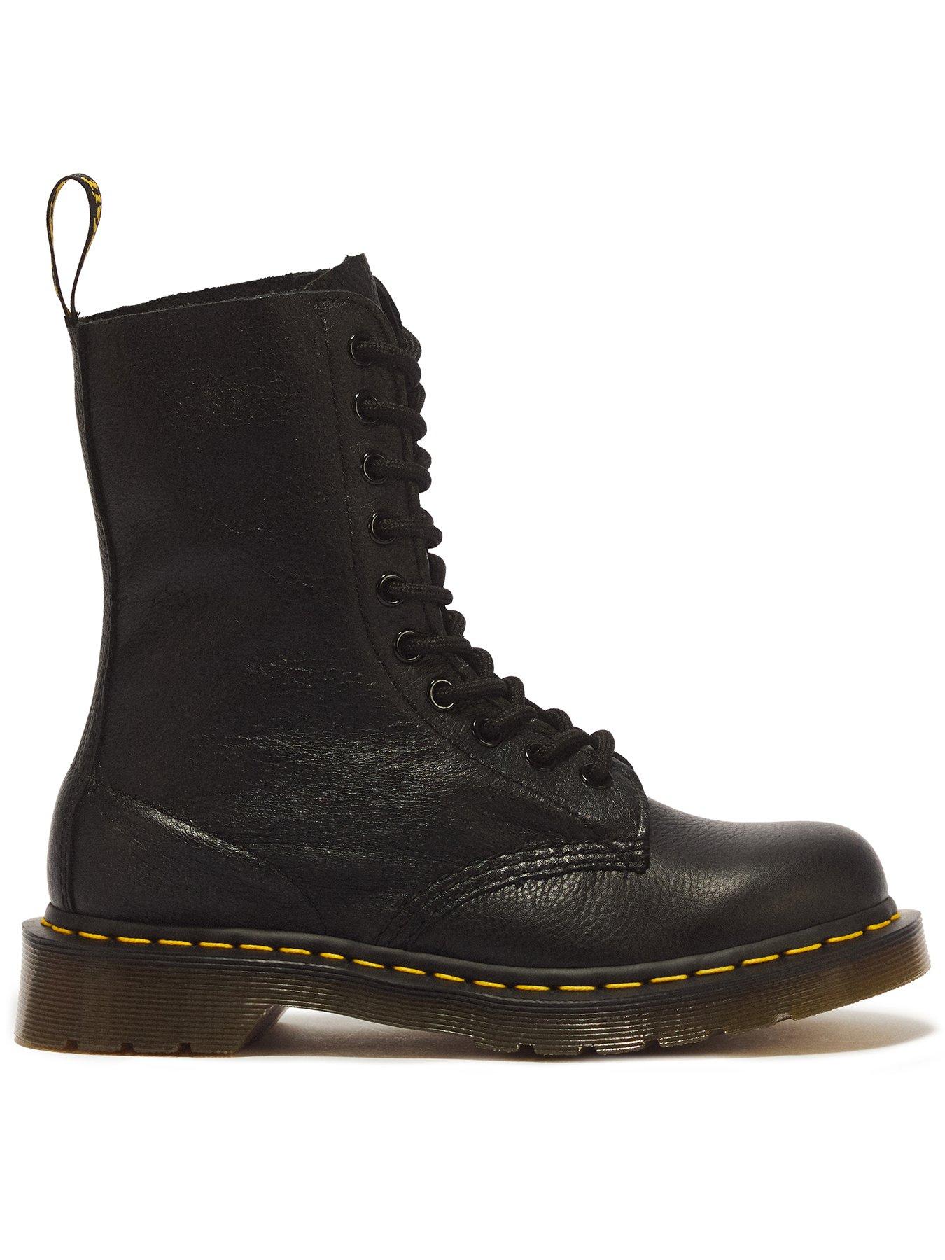 Image 1 of 7 of Dr Martens 1490 10 Eye Boot - Black