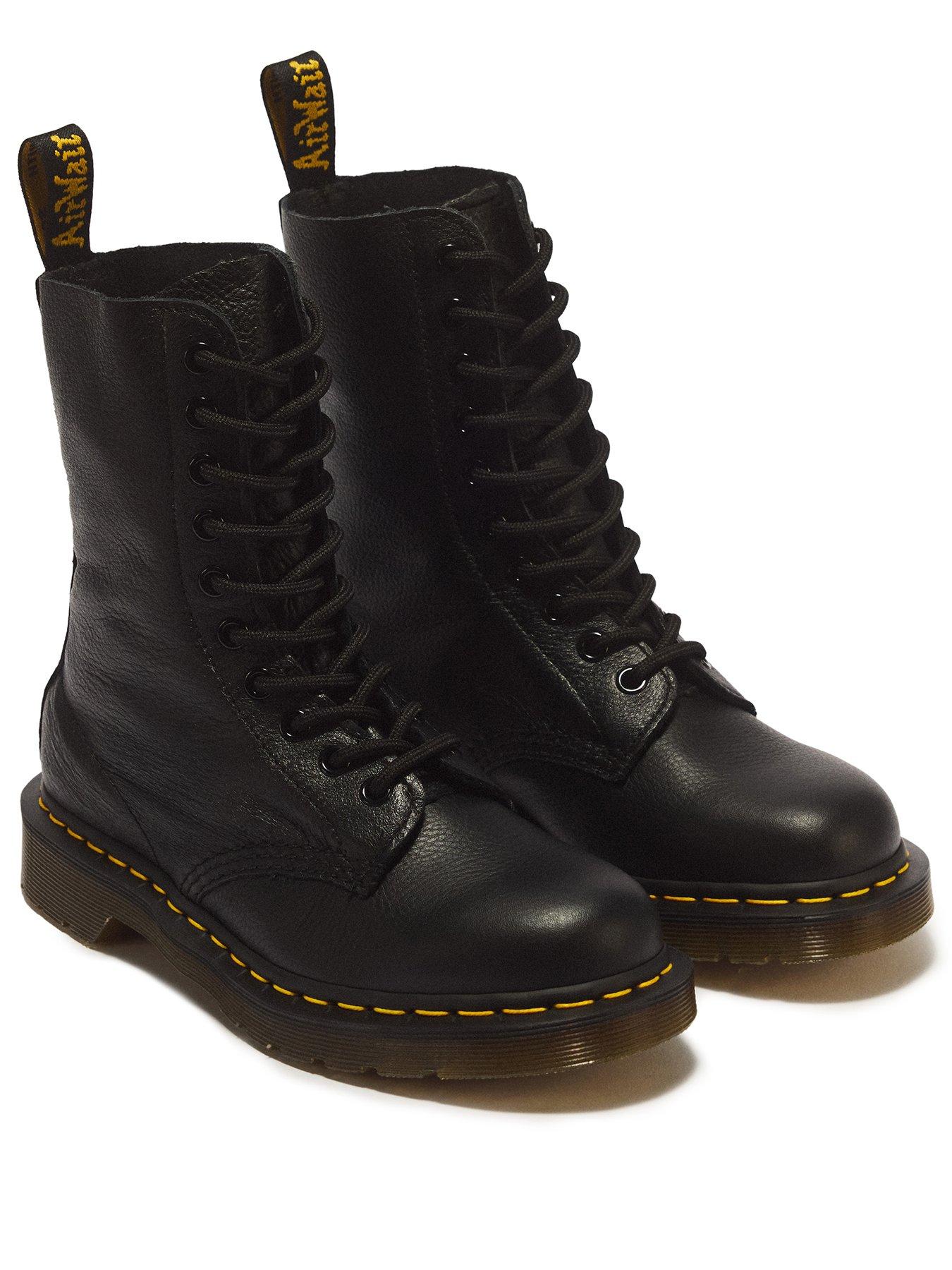 Image 2 of 7 of Dr Martens 1490 10 Eye Boot - Black