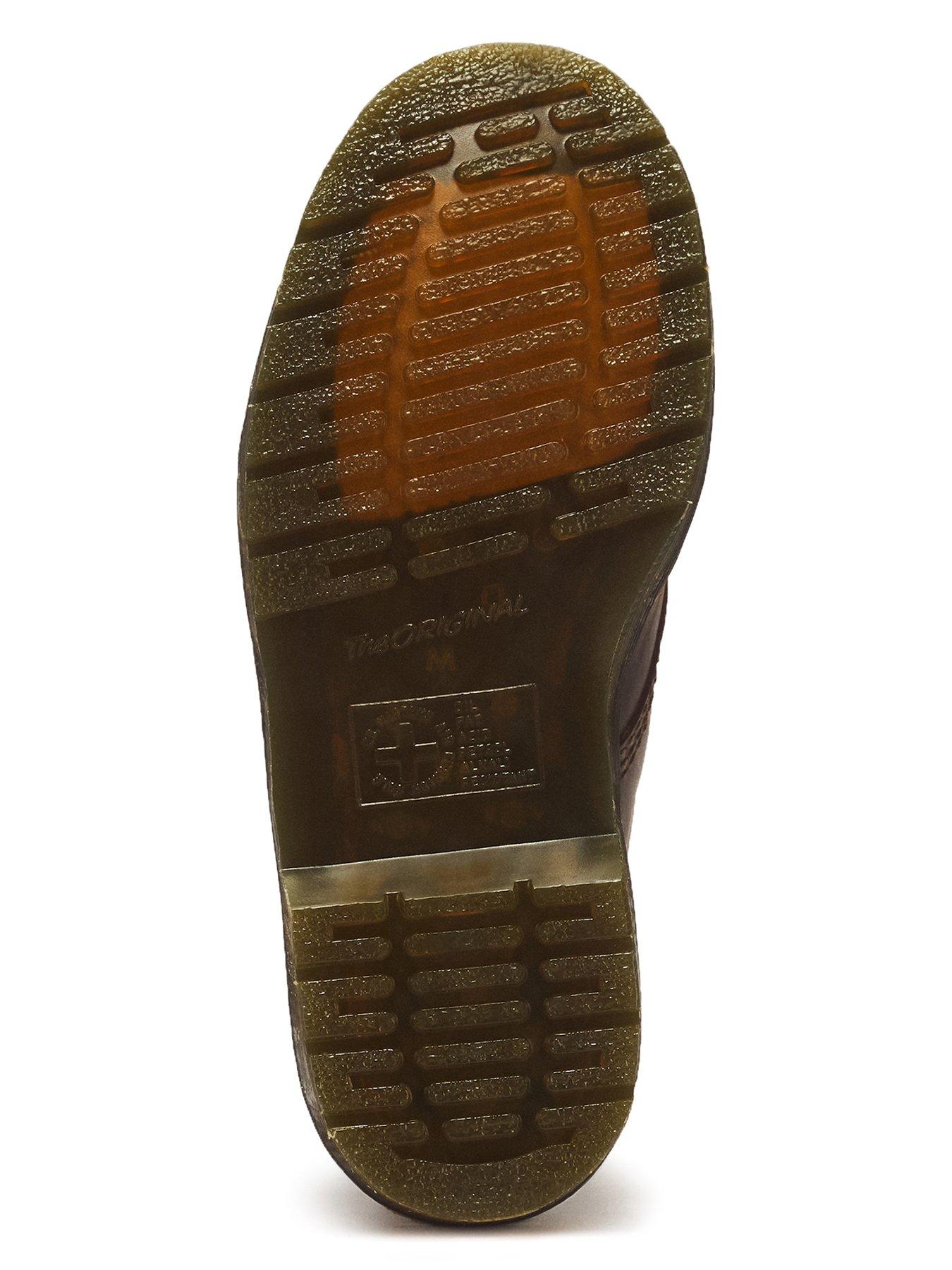Image 5 of 7 of Dr Martens 1460 Pascal Emboss Floral 8 Eye Boot - Brown