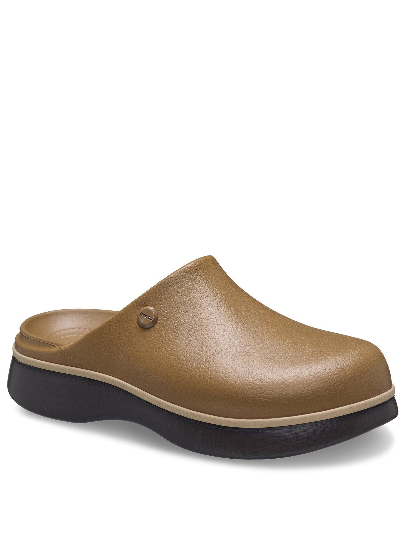 Image 2 of 6 of Crocs Dylan Notched Clog - Brown