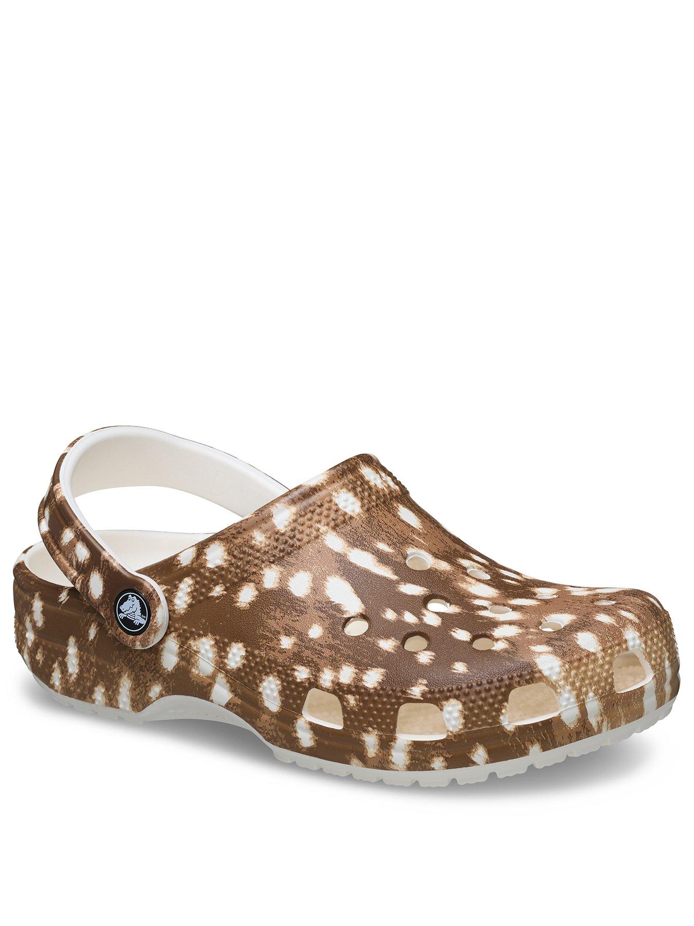 Image 2 of 6 of Crocs Classic Pop Animal Clog - Carob