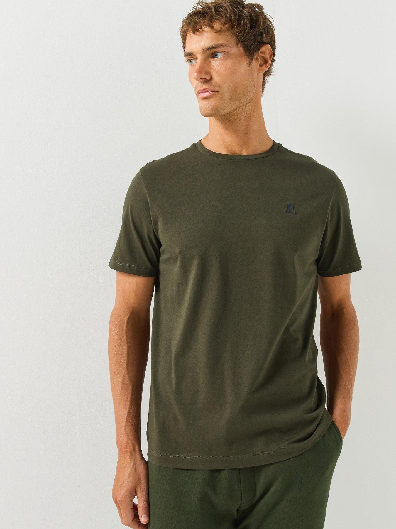 Hackett Heritage H Small Logo T-Shirt - Dark Green
