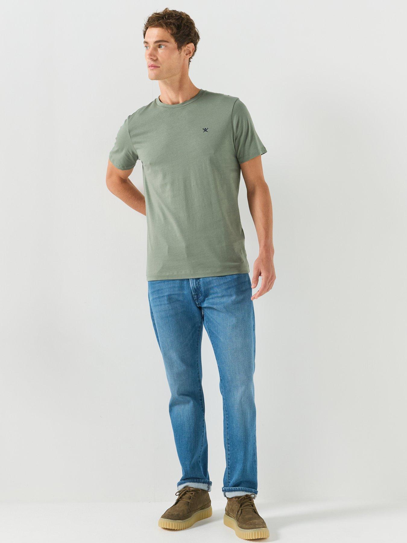 Image 3 of 6 of Hackett Heritage Vintage Denim Jeans - Light Blue