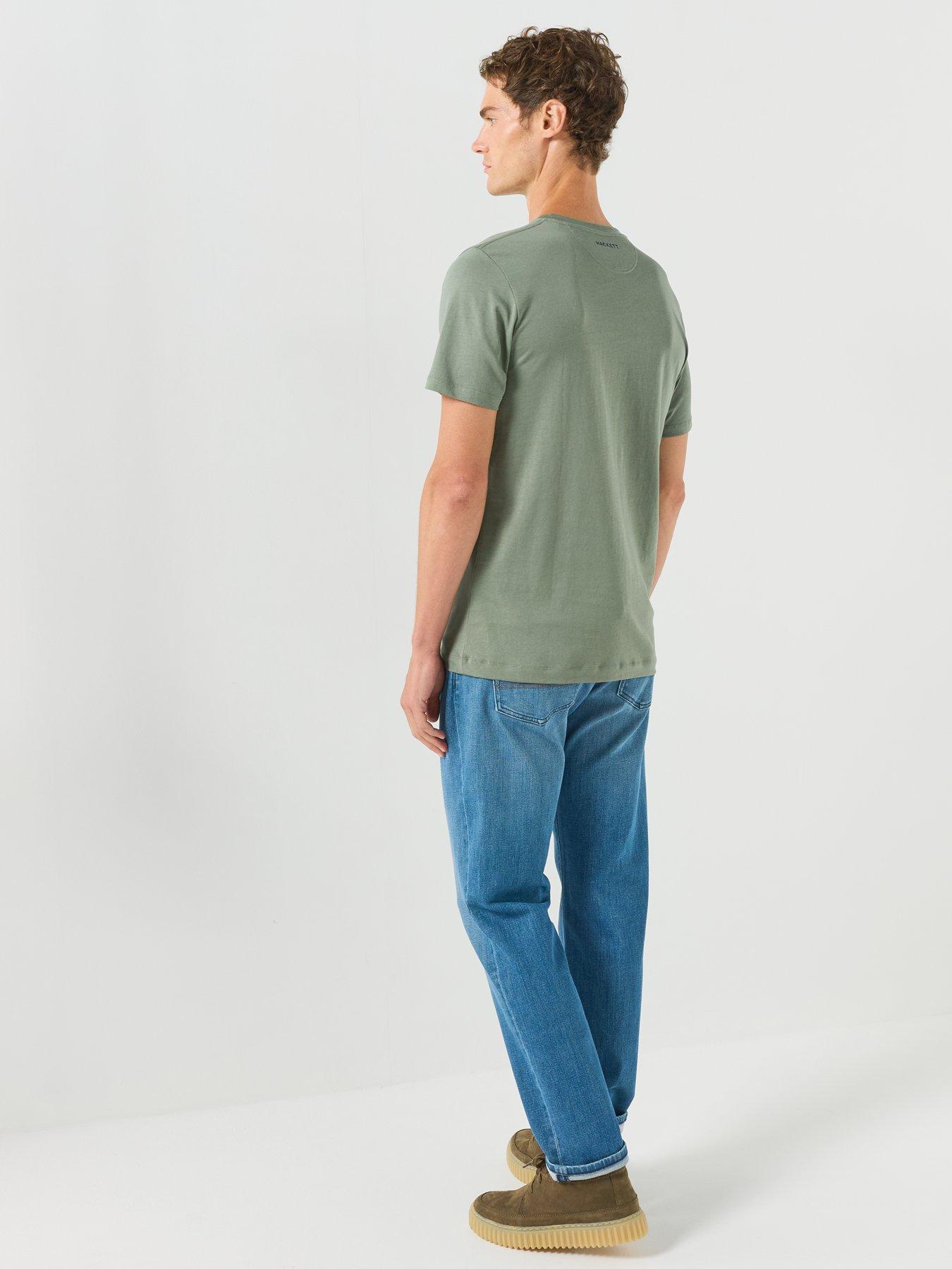Image 6 of 6 of Hackett Heritage Vintage Denim Jeans - Light Blue