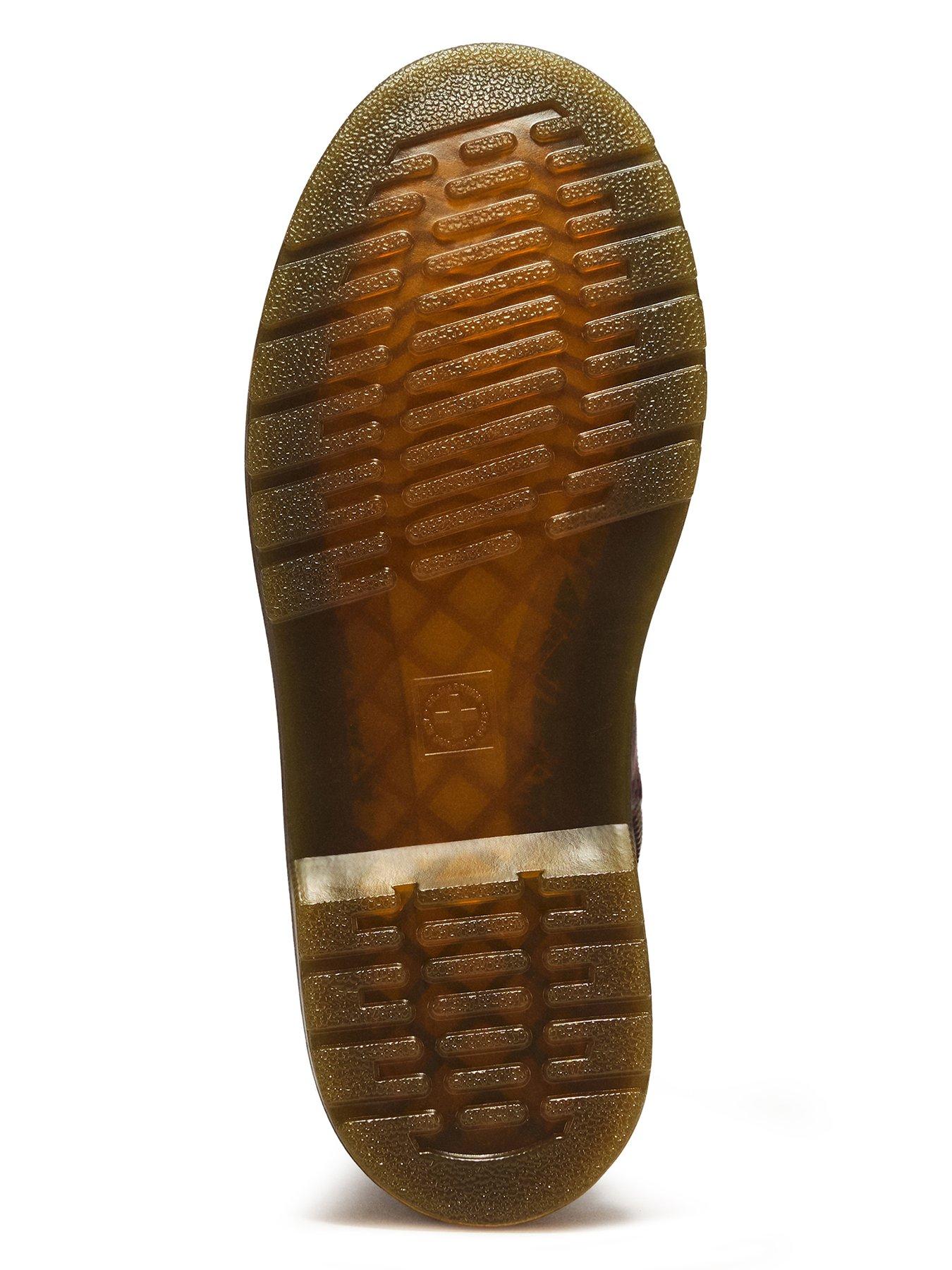 Image 5 of 7 of Dr Martens Youth Serena 1460 Leather Lace-Up Boots - Brown