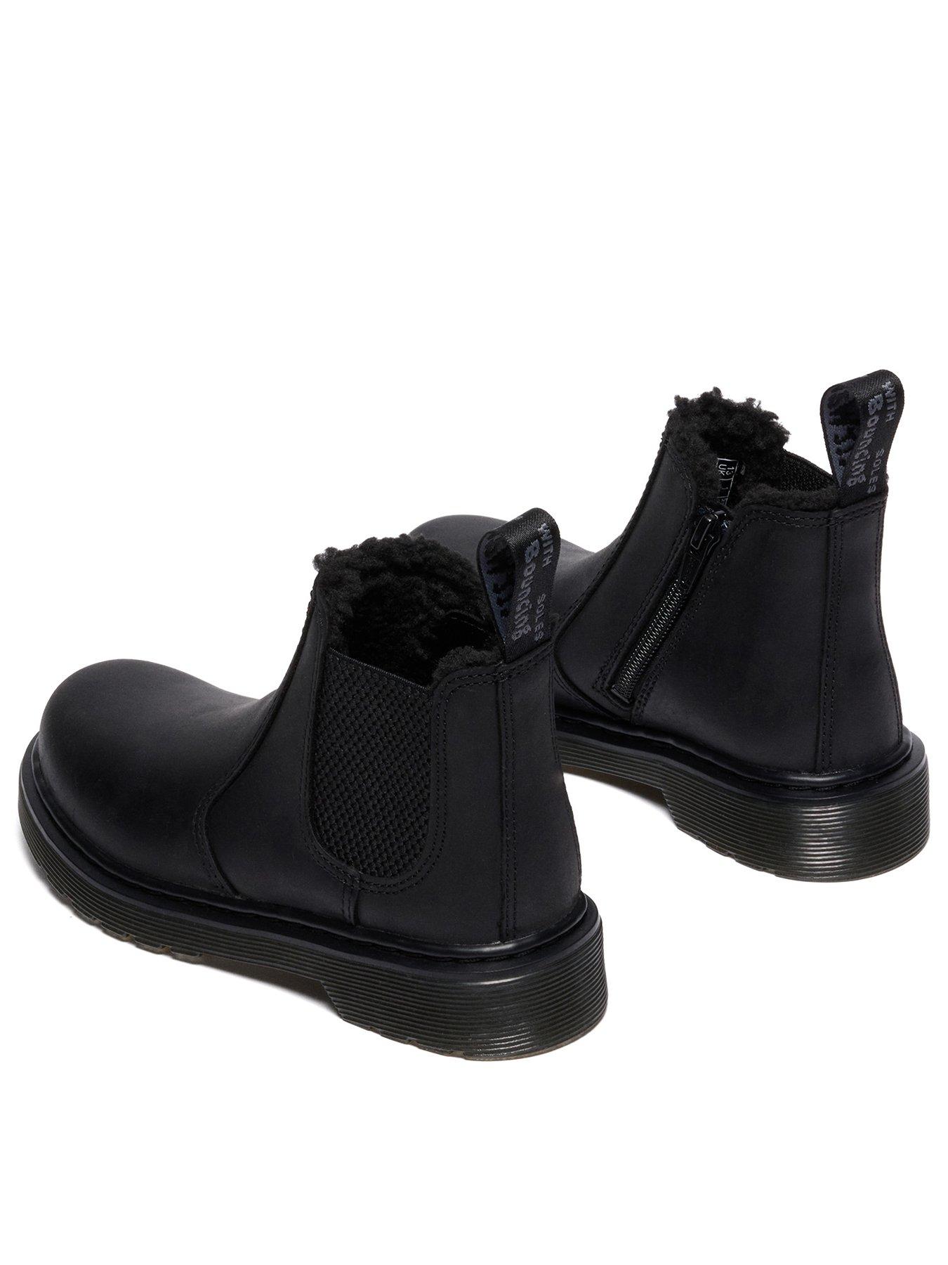 Image 3 of 7 of Dr Martens Junior 2976 Serena Chelsea Boot - Black