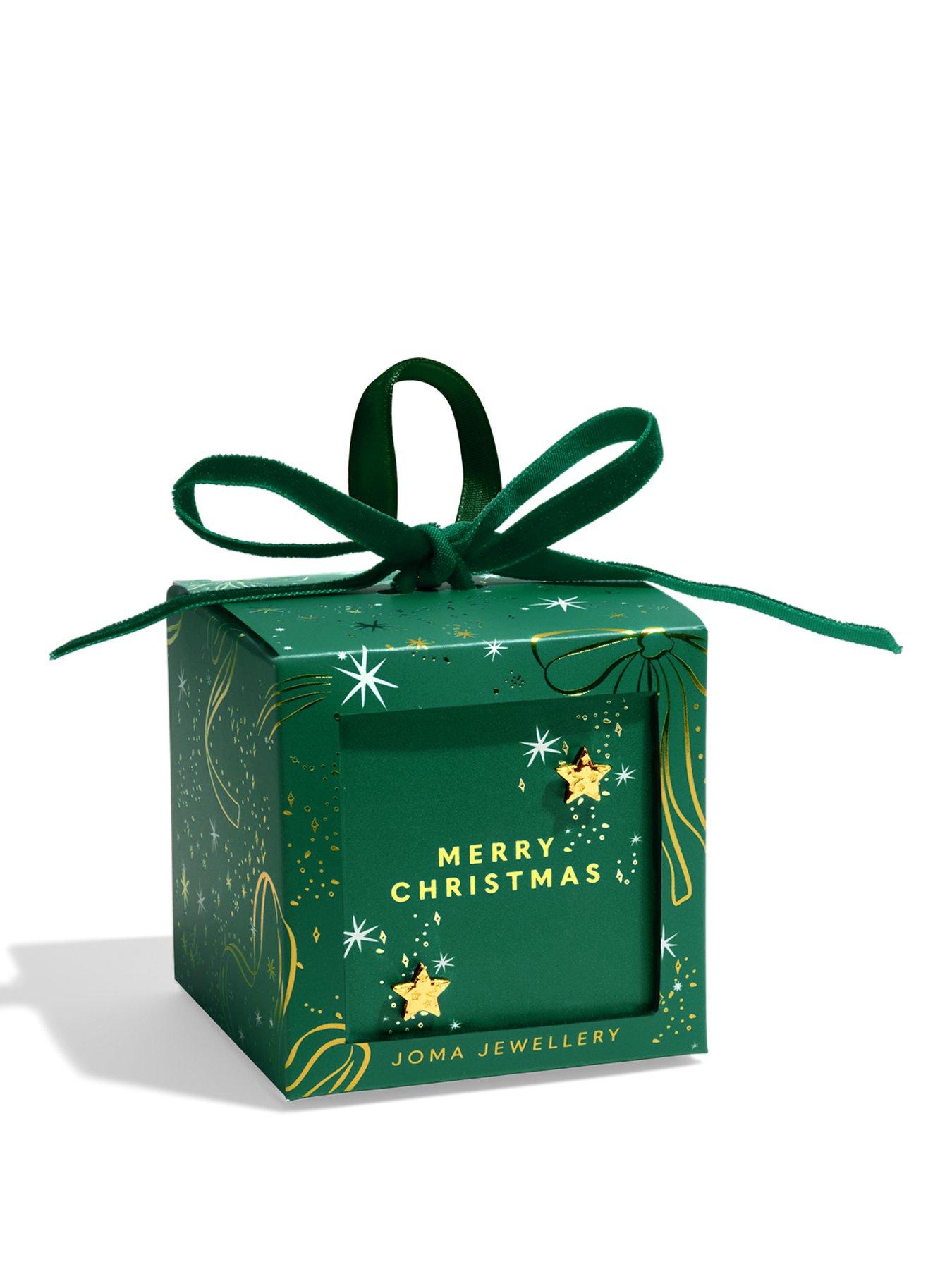 Joma Jewellery EARRING BAUBLE 'MERRY CHRISTMAS' Stud Earrings
