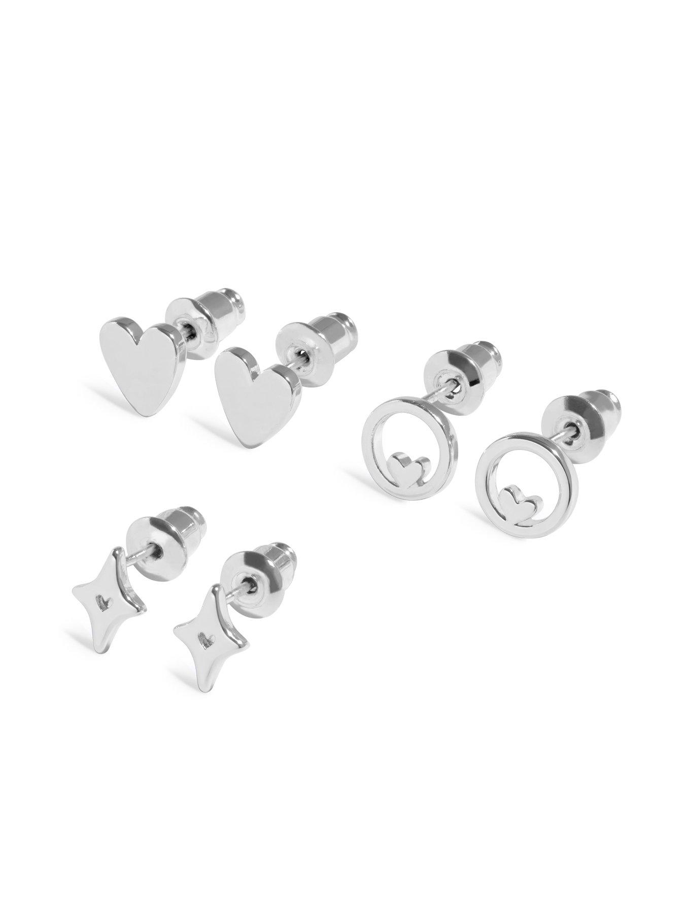 Image 3 of 7 of Joma Jewellery CHRISTMAS LIFE'S A CHARM 'LOVE AND WISHES' Stud Earrings