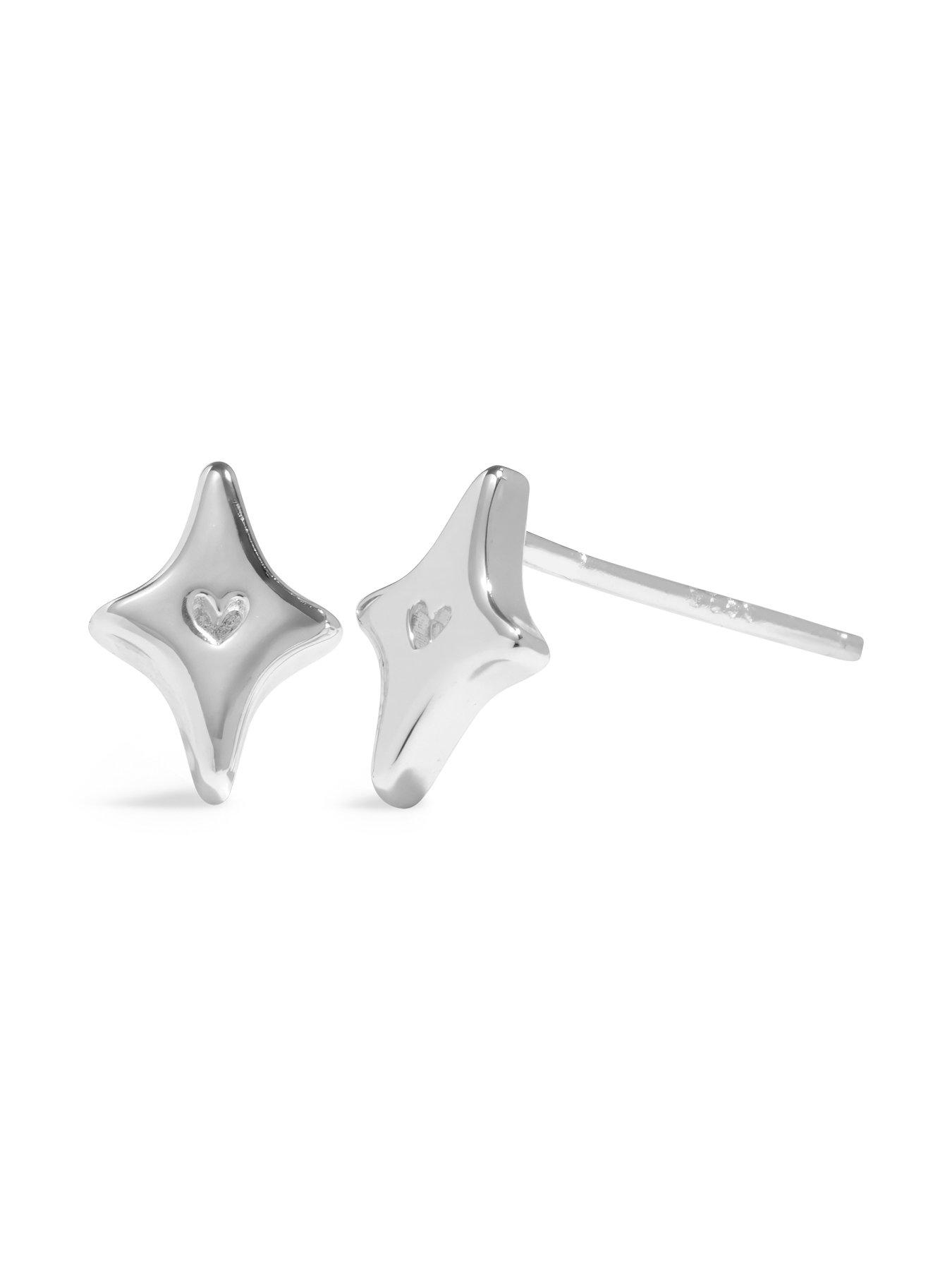 Image 4 of 7 of Joma Jewellery CHRISTMAS LIFE'S A CHARM 'LOVE AND WISHES' Stud Earrings
