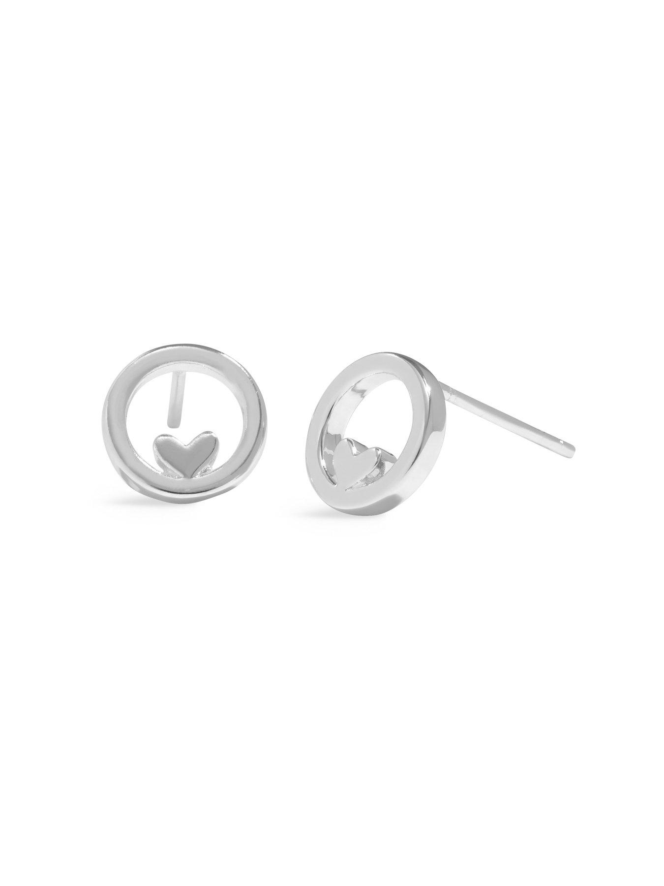 Image 5 of 7 of Joma Jewellery CHRISTMAS LIFE'S A CHARM 'LOVE AND WISHES' Stud Earrings