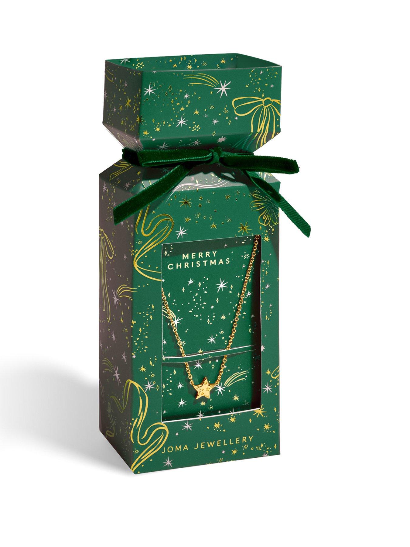 Joma Jewellery Necklace Christmas Cracker 'Merry Christmas'