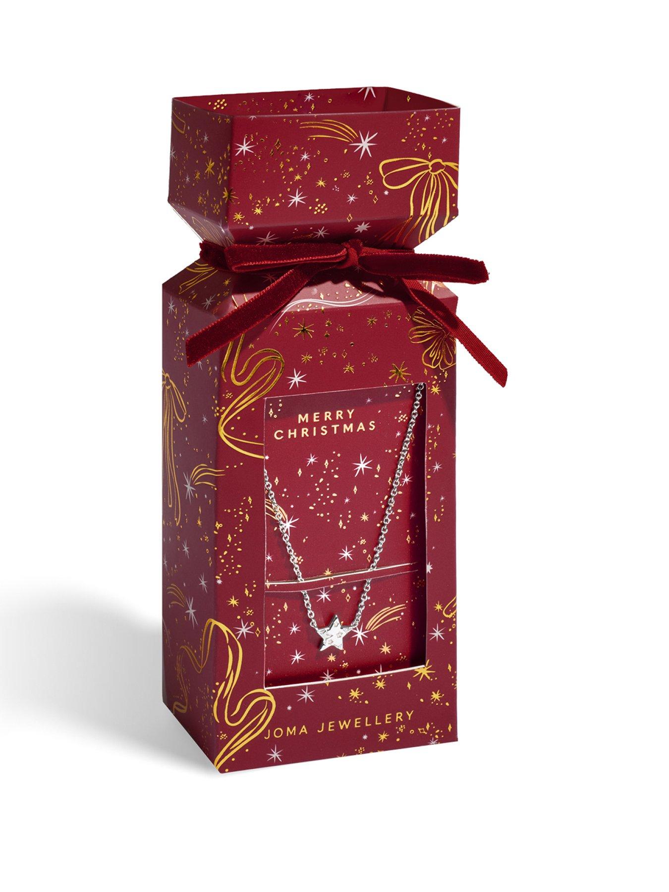 Joma Jewellery NECKLACE CHRISTMAS CRACKER 'MERRY CHRISTMAS'