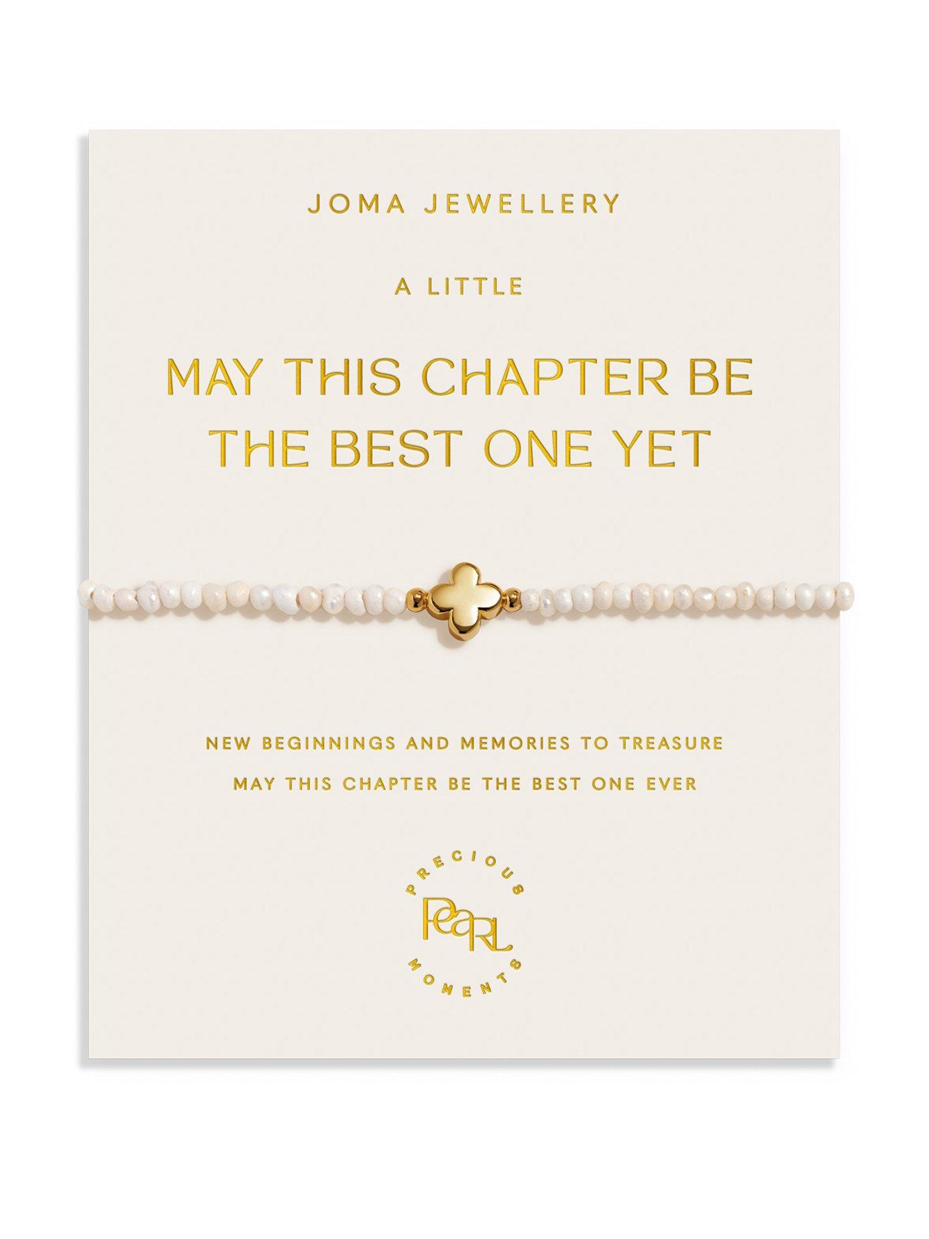 Joma Jewellery Precious Moments May This Chapter Be The Best One Yet Bracelet - Gold-plated