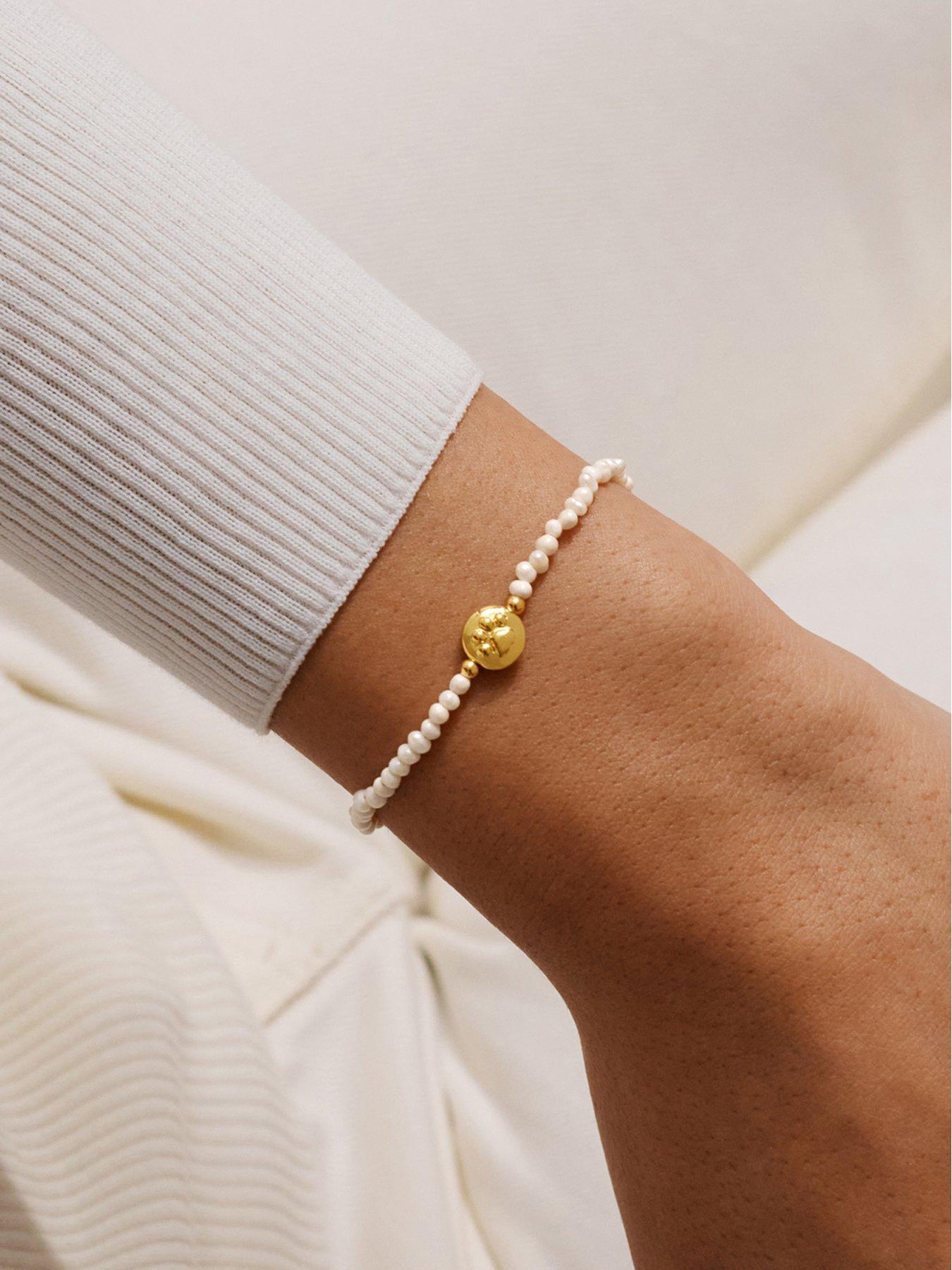 Image 2 of 5 of Joma Jewellery Precious Moments Pets Leave Pawprints On Our Heart Bracelet - Gold-plated