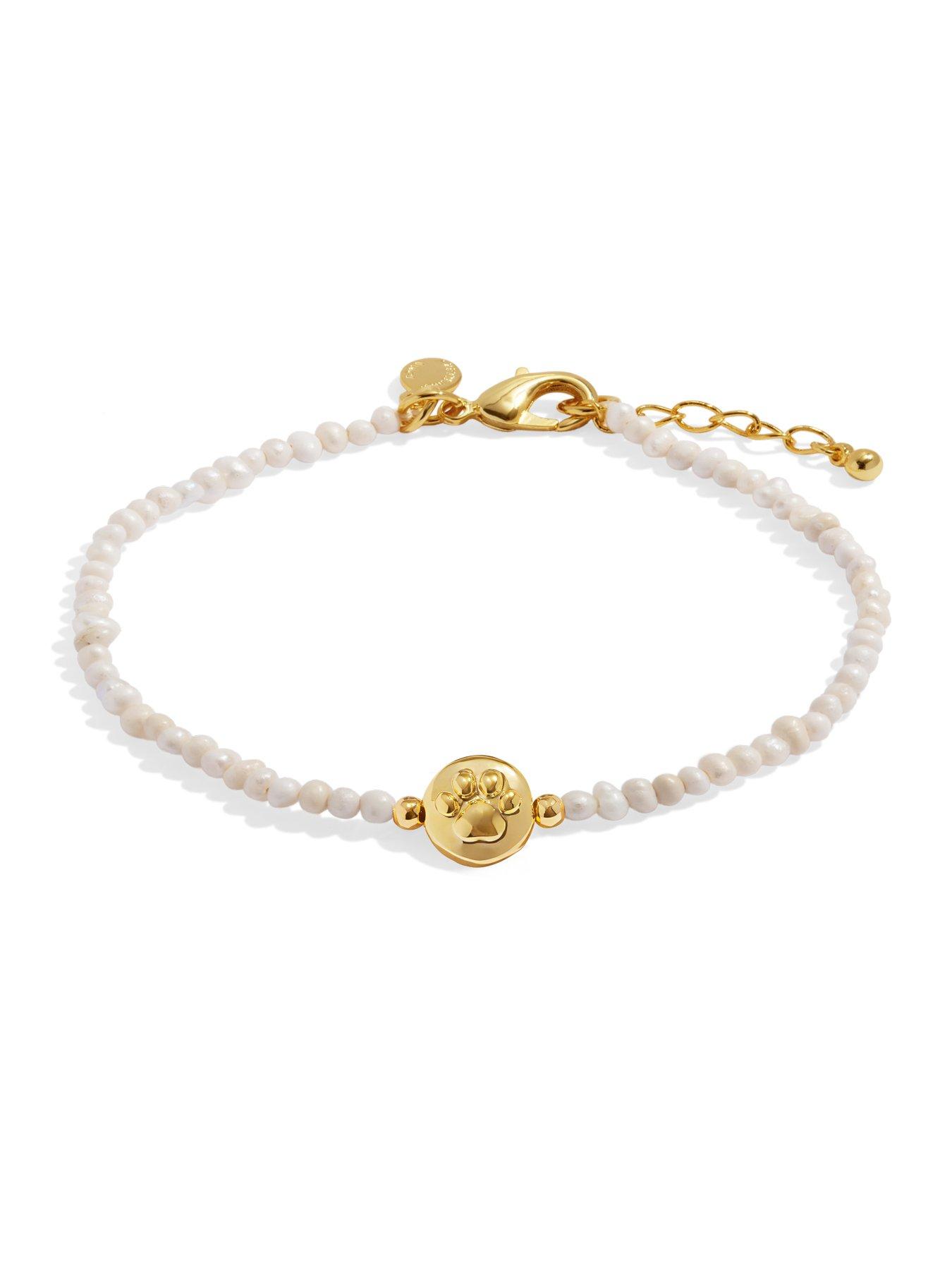 Image 3 of 5 of Joma Jewellery Precious Moments Pets Leave Pawprints On Our Heart Bracelet - Gold-plated