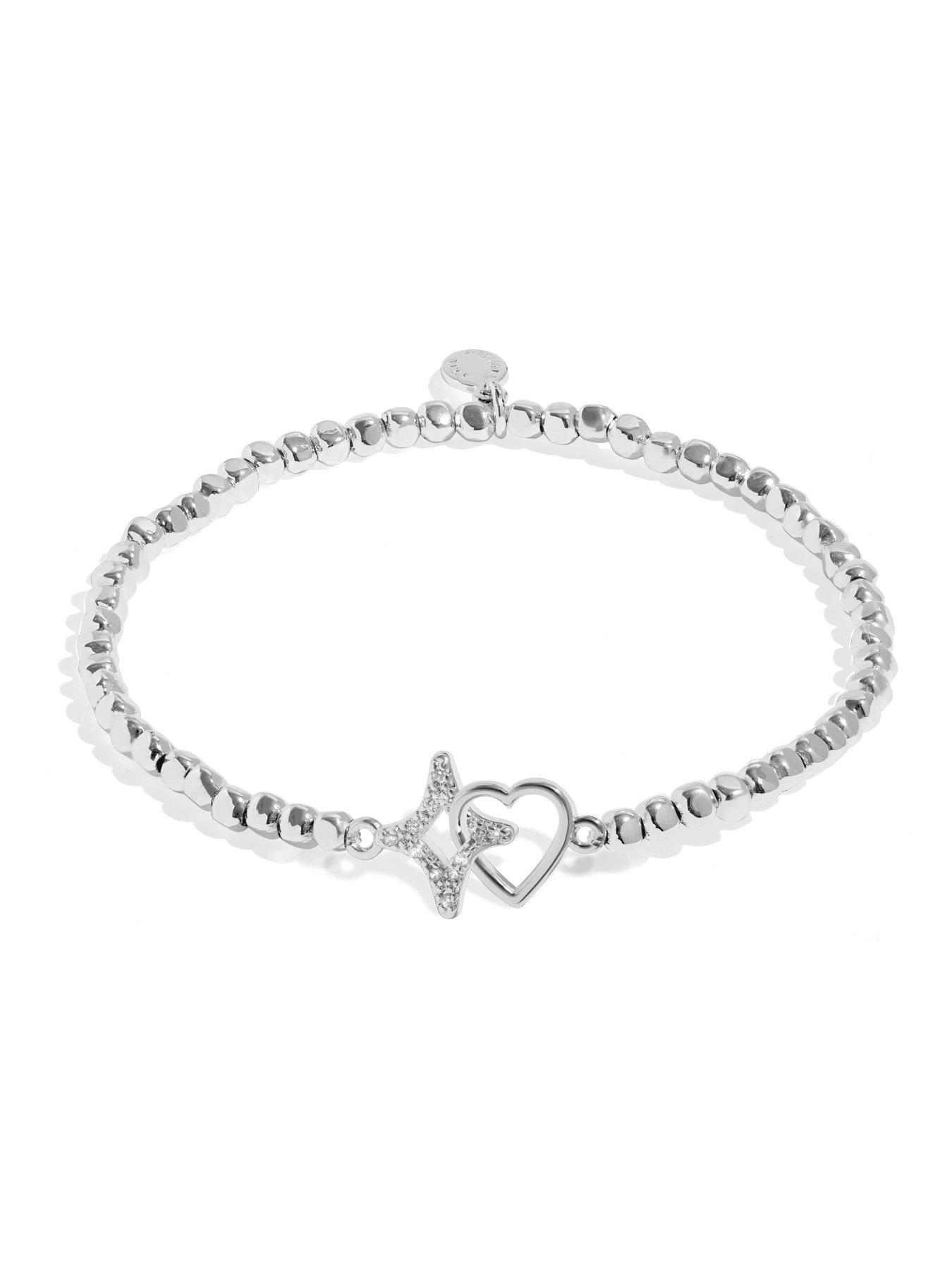 Image 2 of 4 of Joma Jewellery Forever Yours Sending Lots Of Love And Wishes Bracelet - Silver-plated