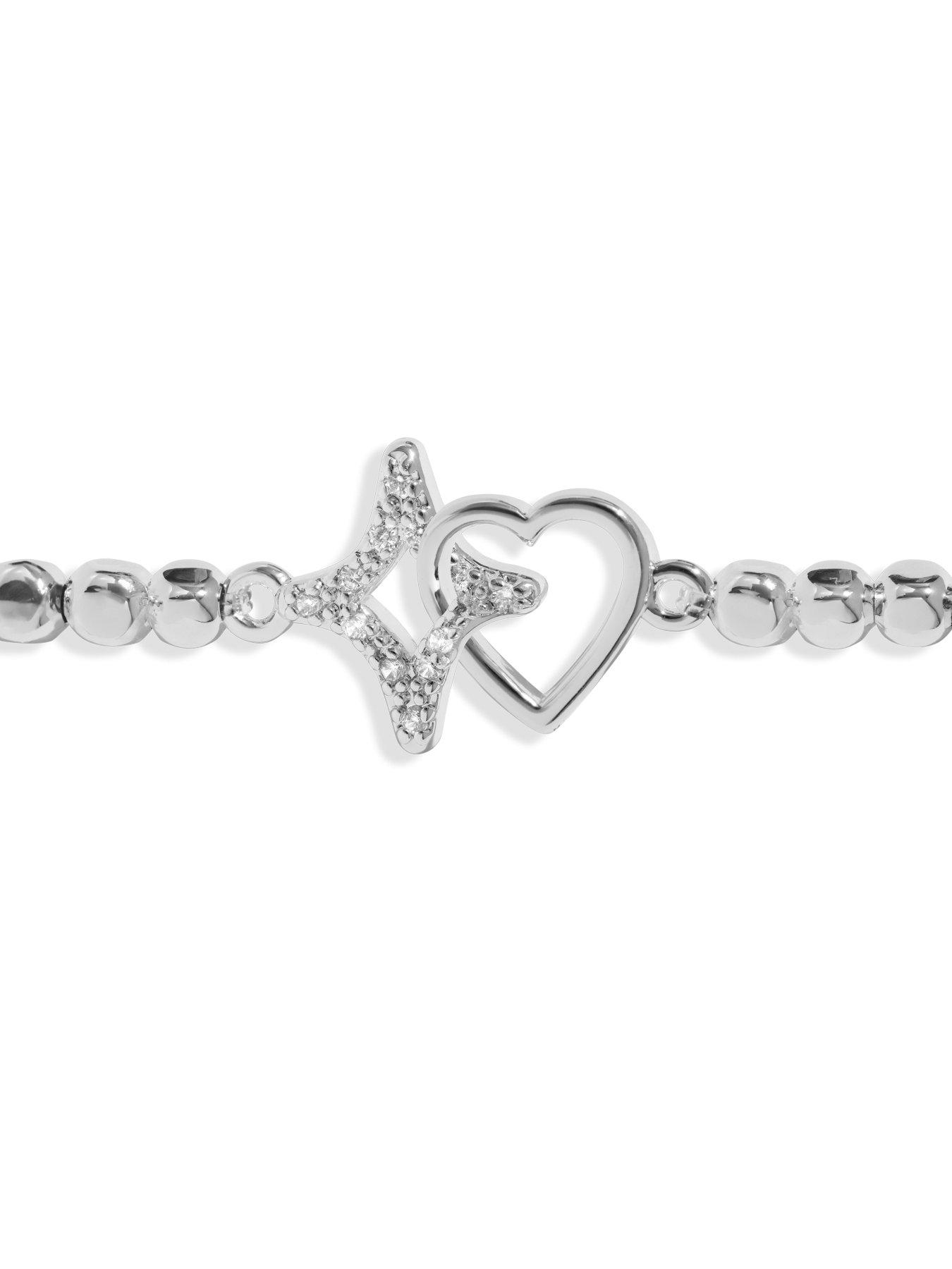Image 3 of 4 of Joma Jewellery Forever Yours Sending Lots Of Love And Wishes Bracelet - Silver-plated