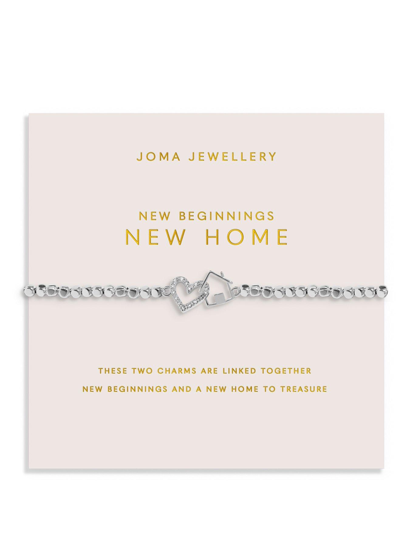 Joma Jewellery Forever Yours New Beginnings New Home Bracelet - Silver-plated