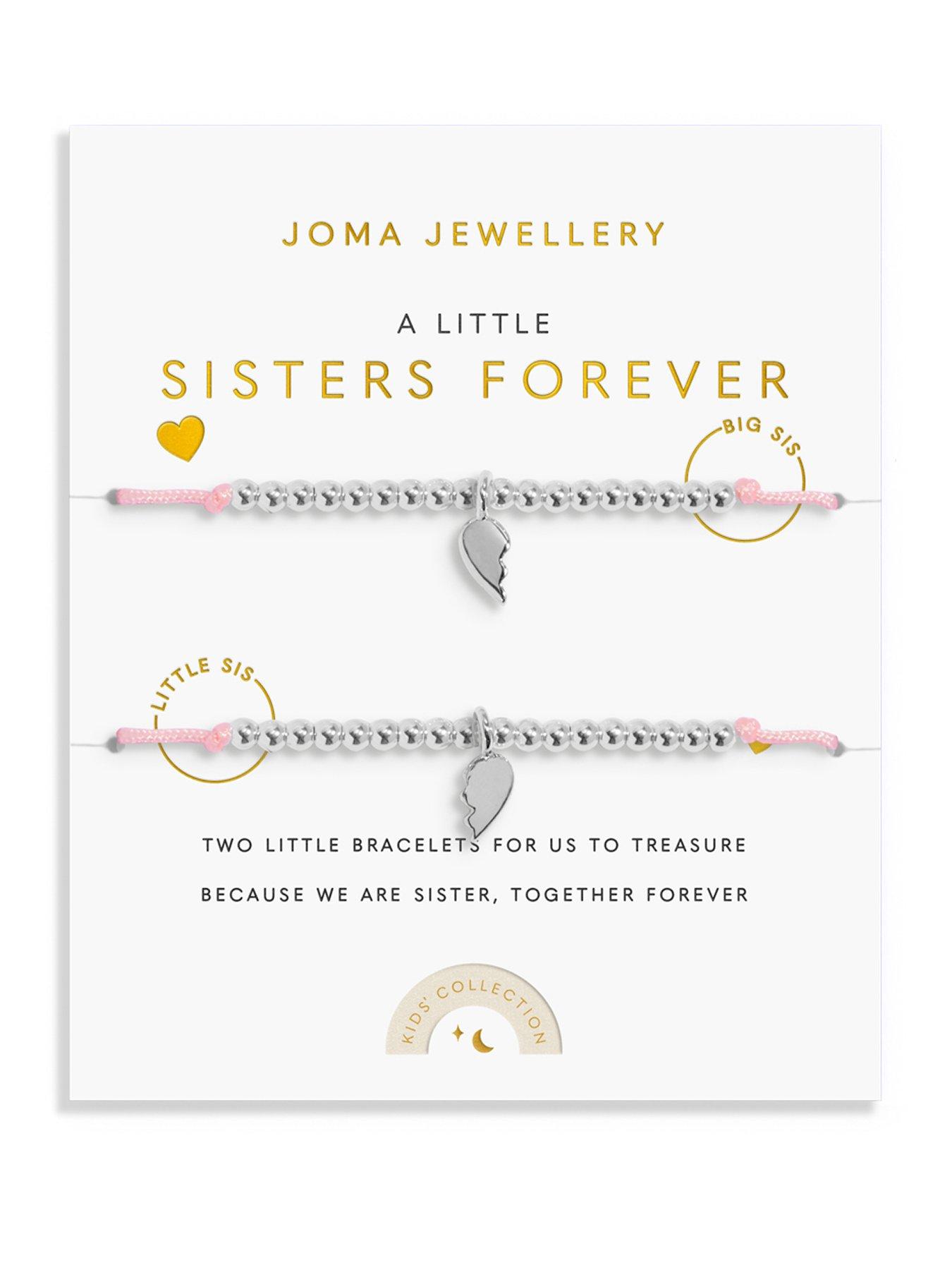Joma Jewellery DUO A LITTLE 'SISTERS FOREVER' Two Bracelets