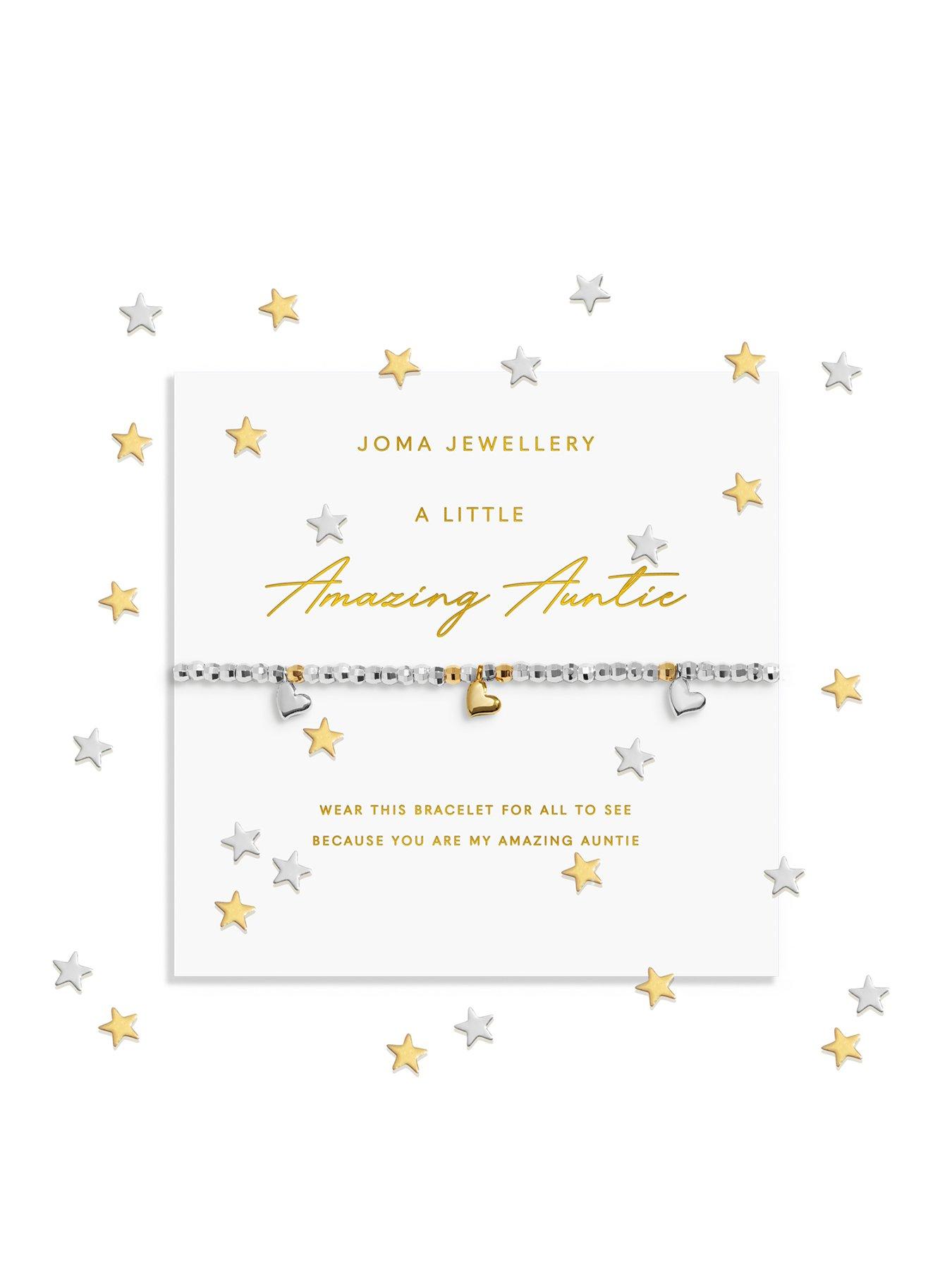 Image 1 of 5 of Joma Jewellery SPARKLE CONFETTI A LITTLE 'AMAZING AUNTIE' Bracelet
