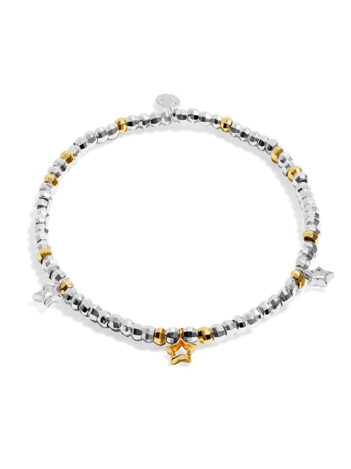 Image 3 of 5 of Joma Jewellery Sparkle Confetti A Little Proud Of You Bracelet - Silver &amp; Gold-plating