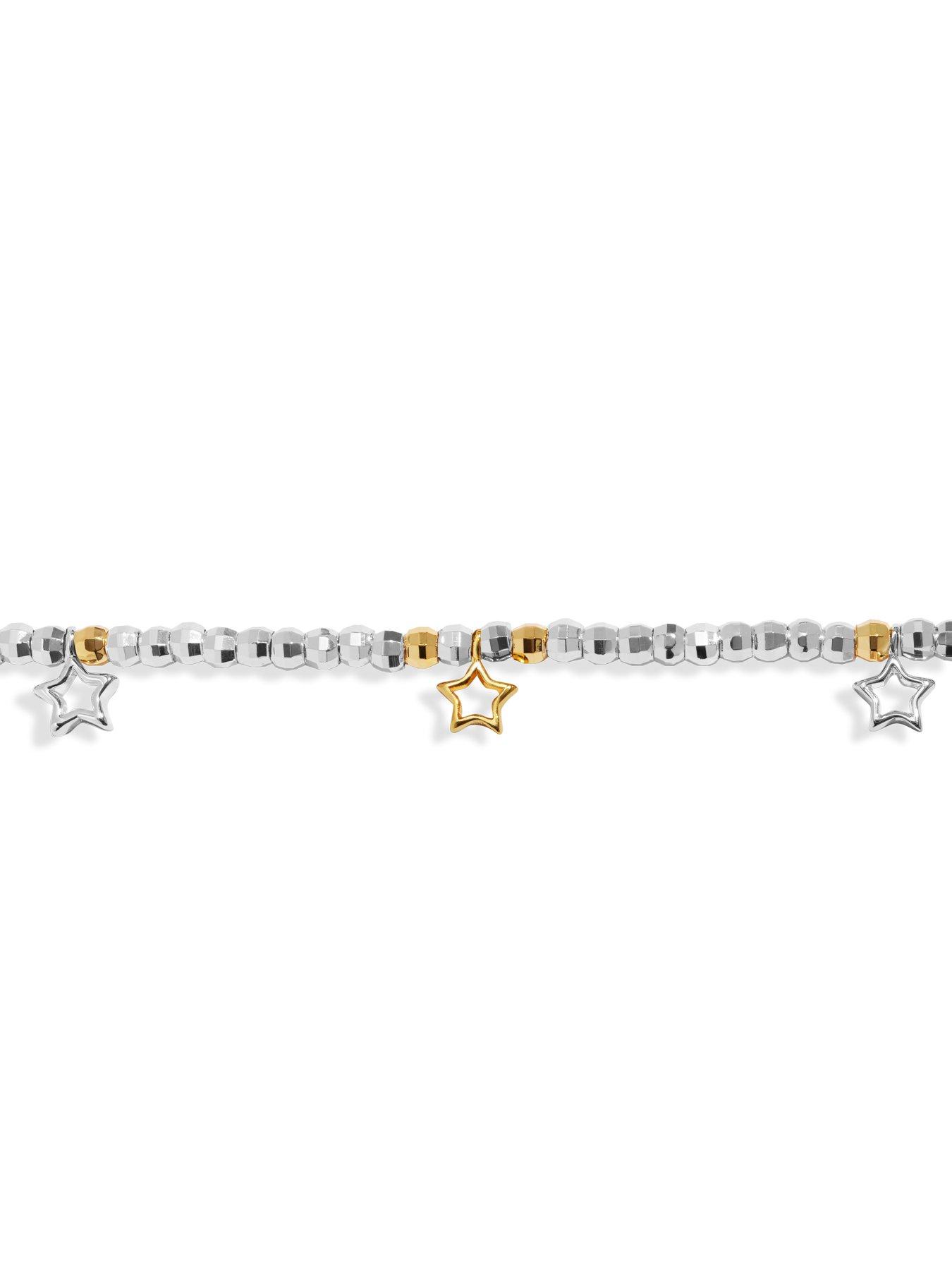 Image 4 of 5 of Joma Jewellery Sparkle Confetti A Little Proud Of You Bracelet - Silver &amp; Gold-plating