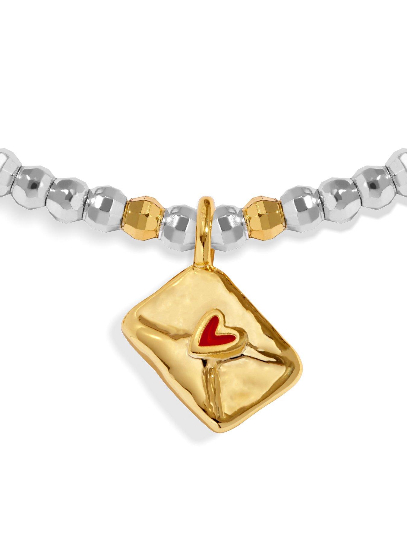 Image 4 of 6 of Joma Jewellery Little Stories Sending Love Your Way Bracelet - Silver &amp; Gold-plating