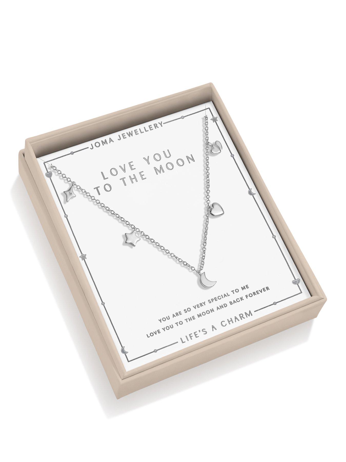 Joma Jewellery LIFE'S A CHARM 'LOVE YOU TO THE MOON AND BACK' Necklace