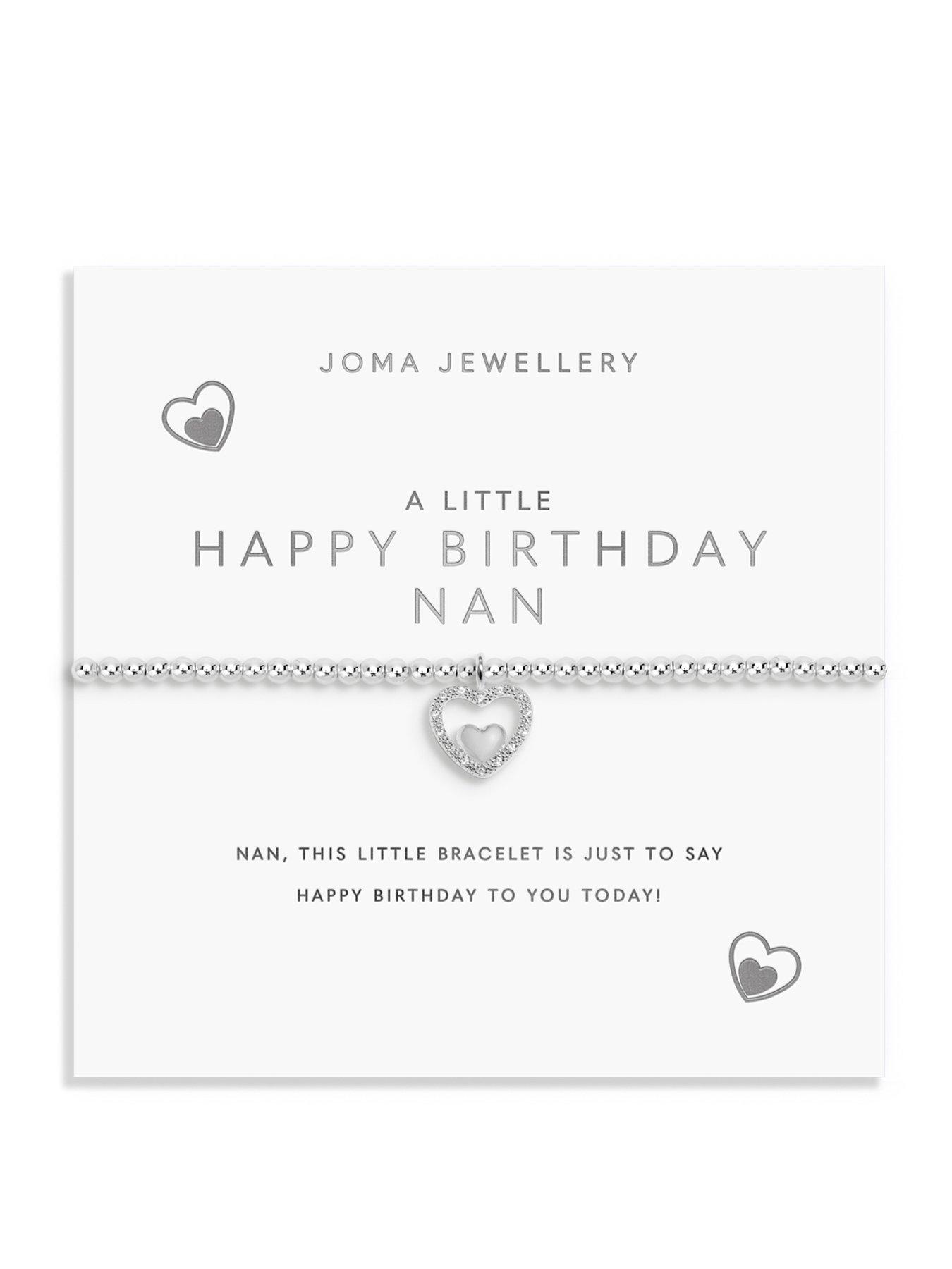 Joma Jewellery A LITTLE 'HAPPY BIRTHDAY NAN' Bracelet