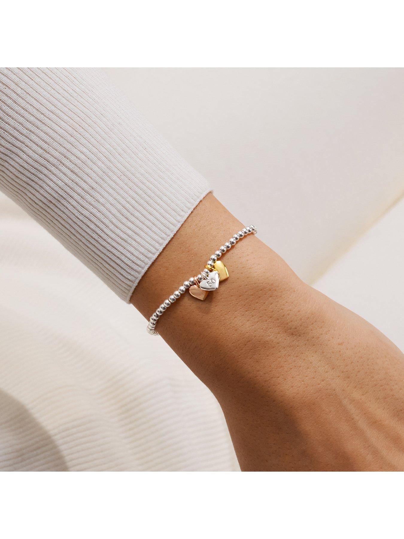 Image 2 of 6 of Joma Jewellery A LITTLE CHARMED MOMENTS 'HAPPY 50TH BIRTHDAY' Bracelet