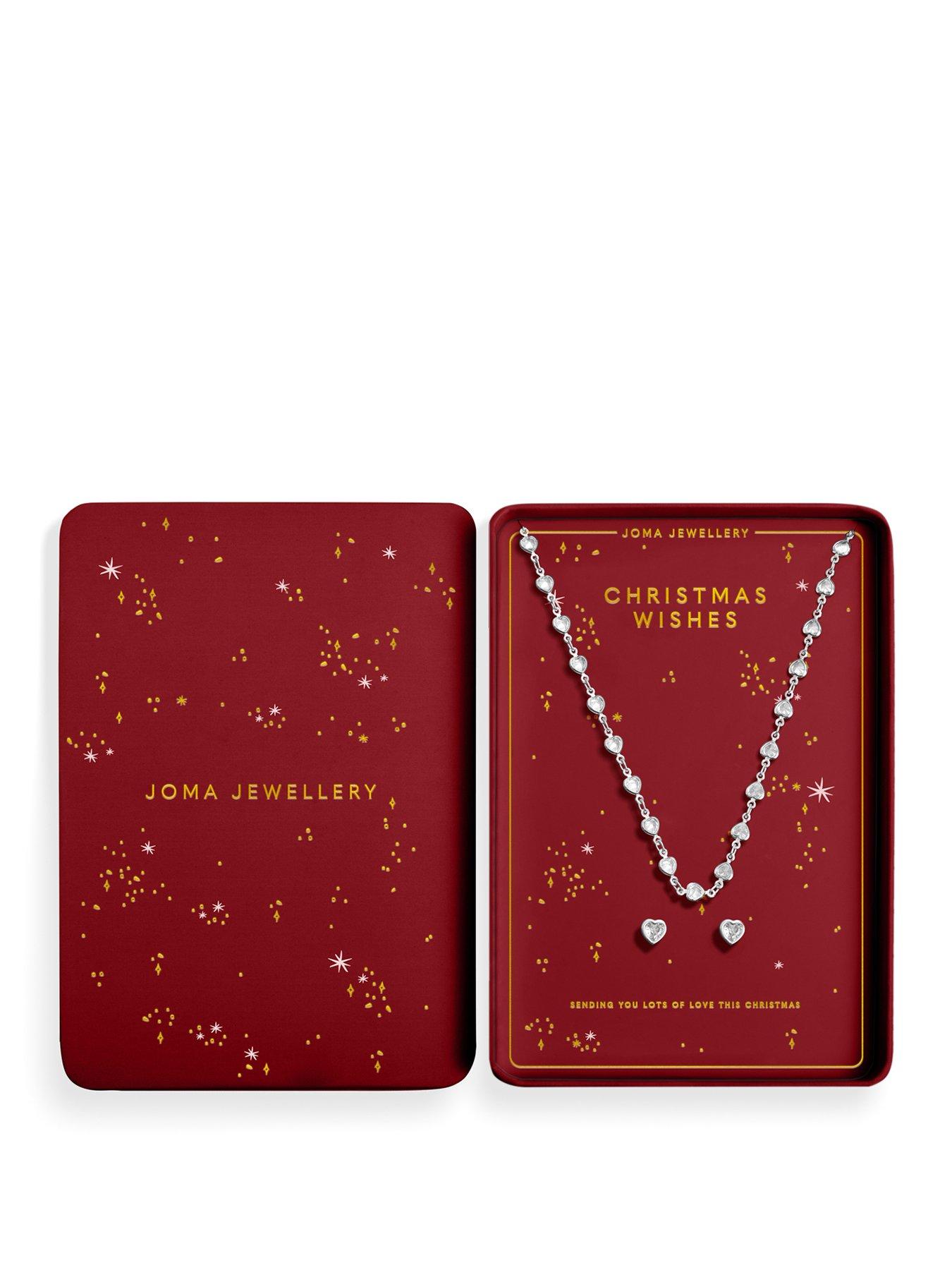 Image 1 of 7 of Joma Jewellery WITH LOVE SET 'CHRISTMAS WISHES' Necklace & Earrings