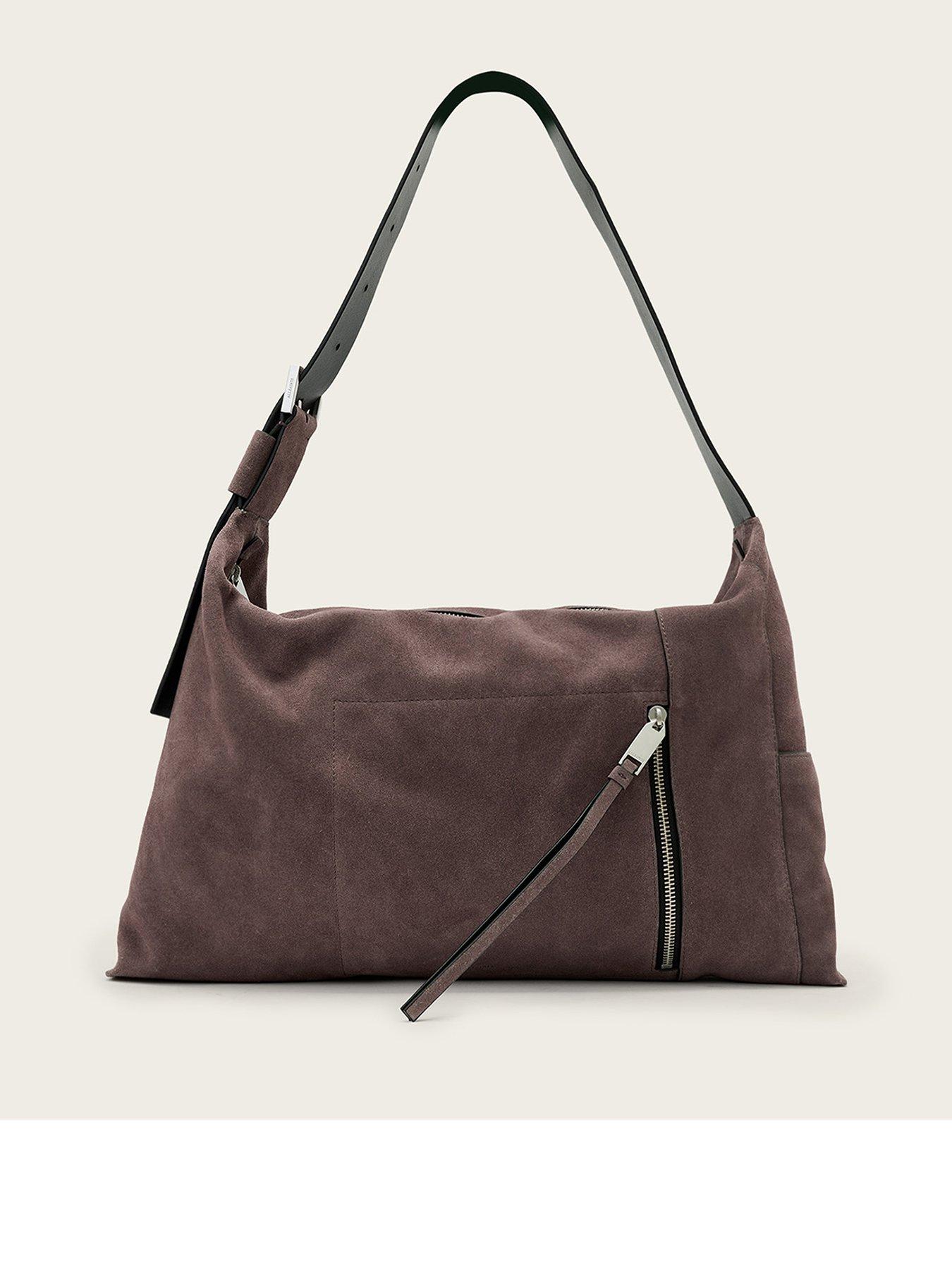 AllSaints Alba Suede Shldr Bag