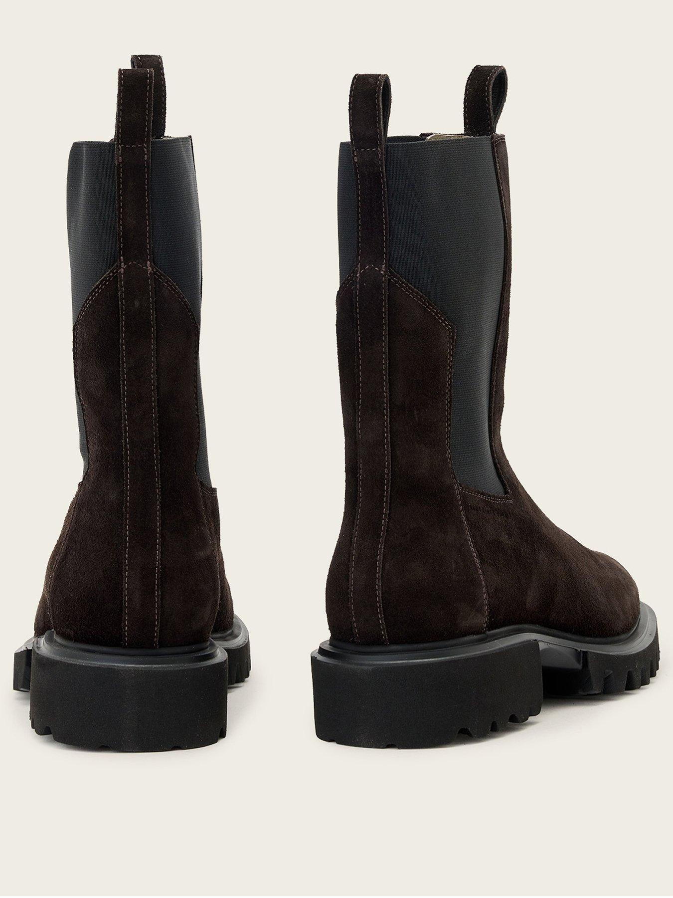 Image 3 of 6 of AllSaints Hallie Boot Suede
